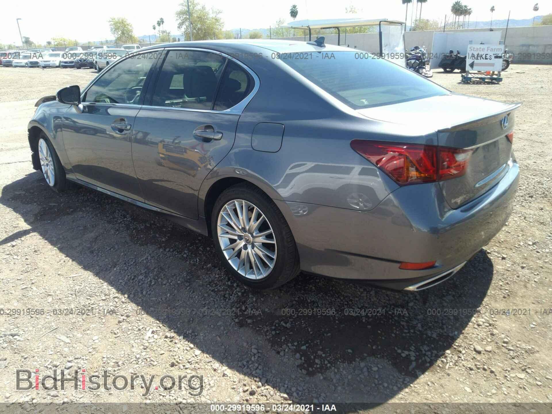 2013 LEXUS GS 350 - VIN: JTHBE1BL8D5021595 - Фото 3