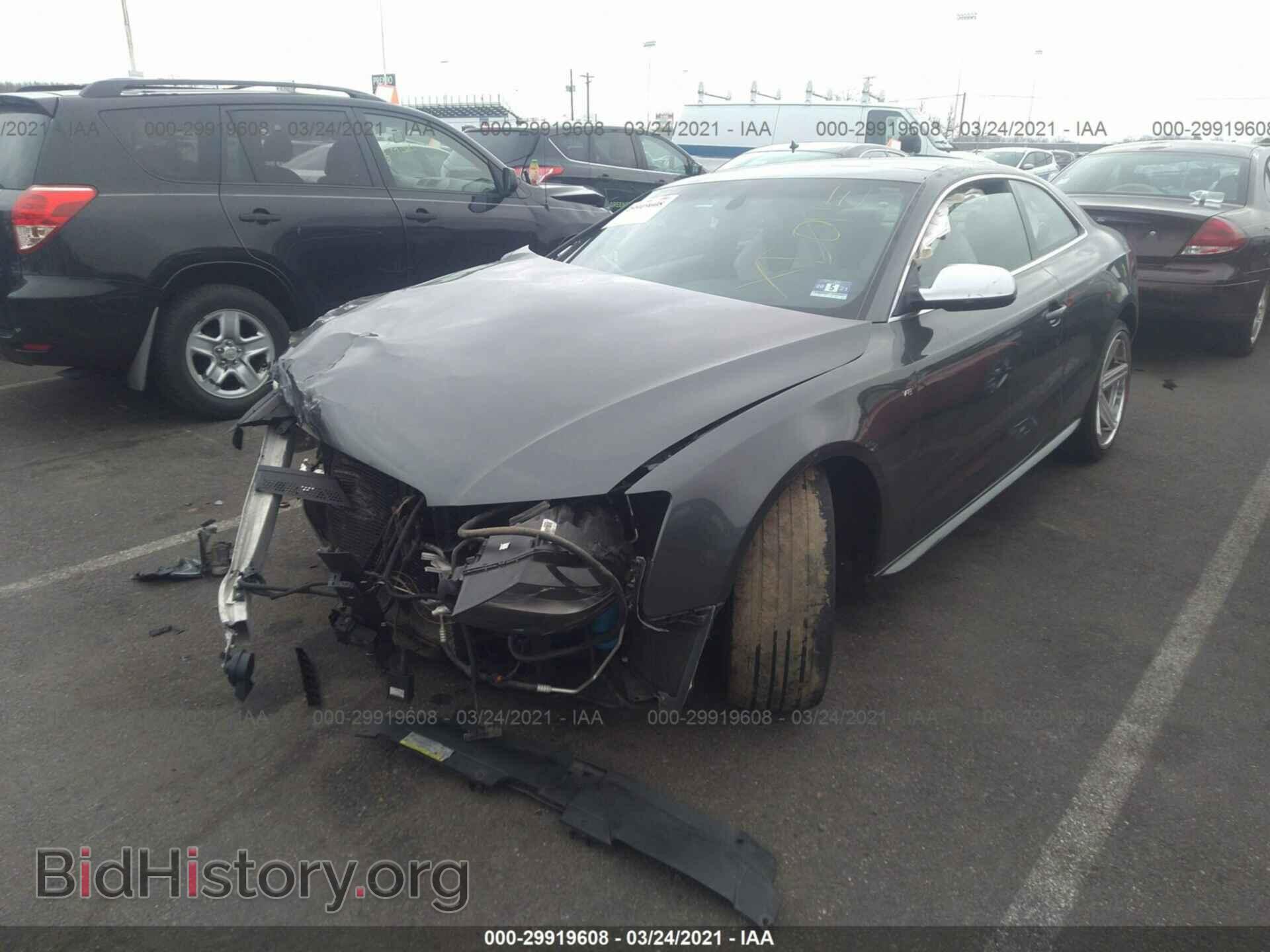 2012 AUDI S5 - VIN: WAUVVAFR5CA021862 - Photo 2