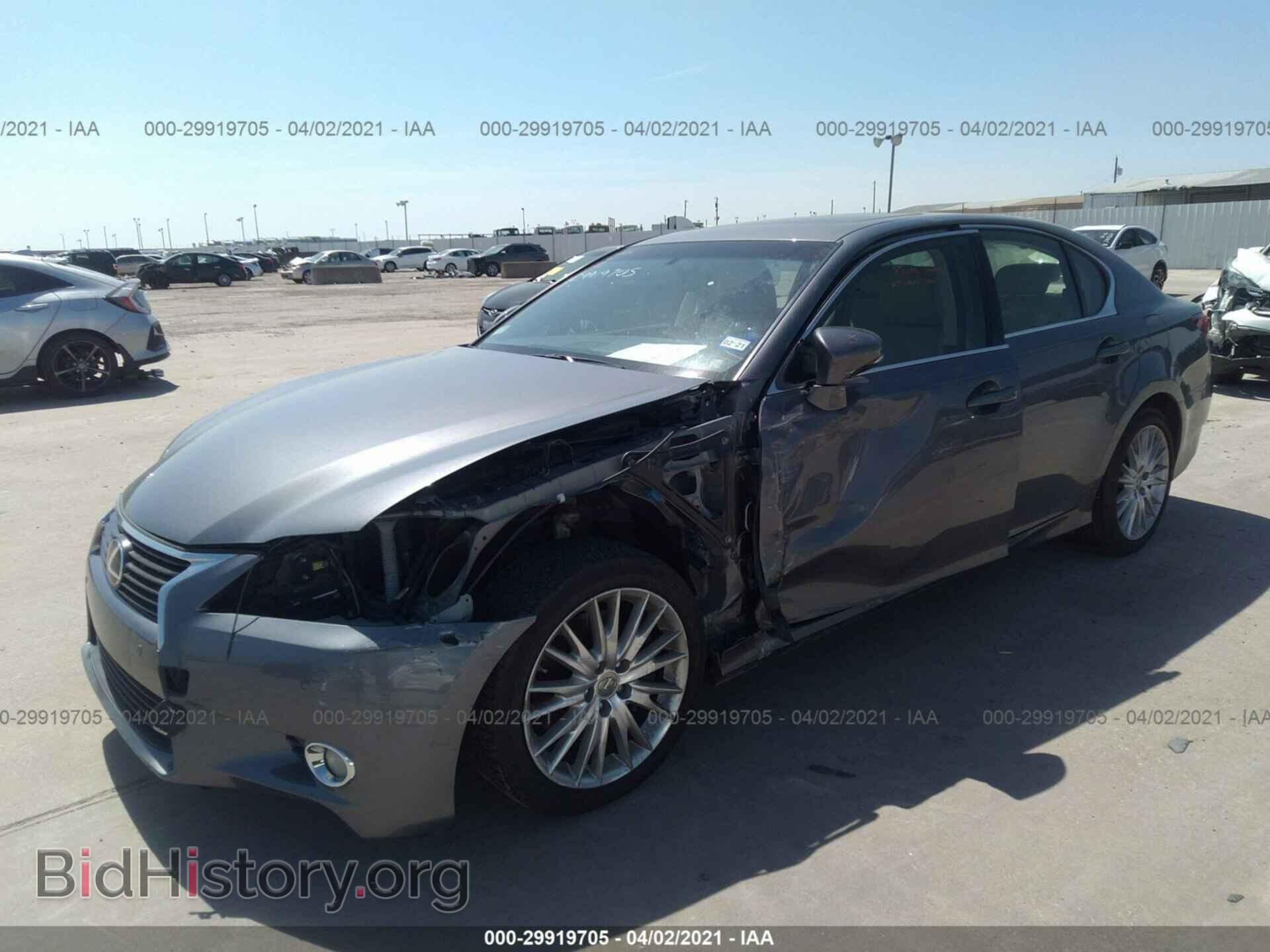 2013 LEXUS GS 350 - VIN: JTHBE1BL5D5000896 - Фото 2