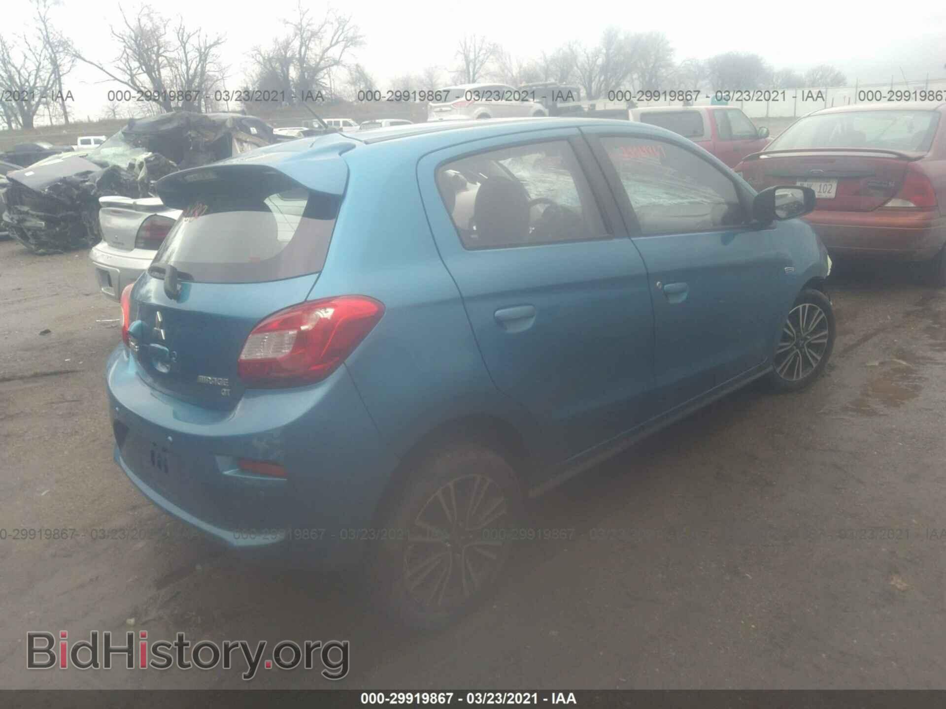 2017 MITSUBISHI MIRAGE - VIN: ML32A5HJ7HH013649 - Фото 4