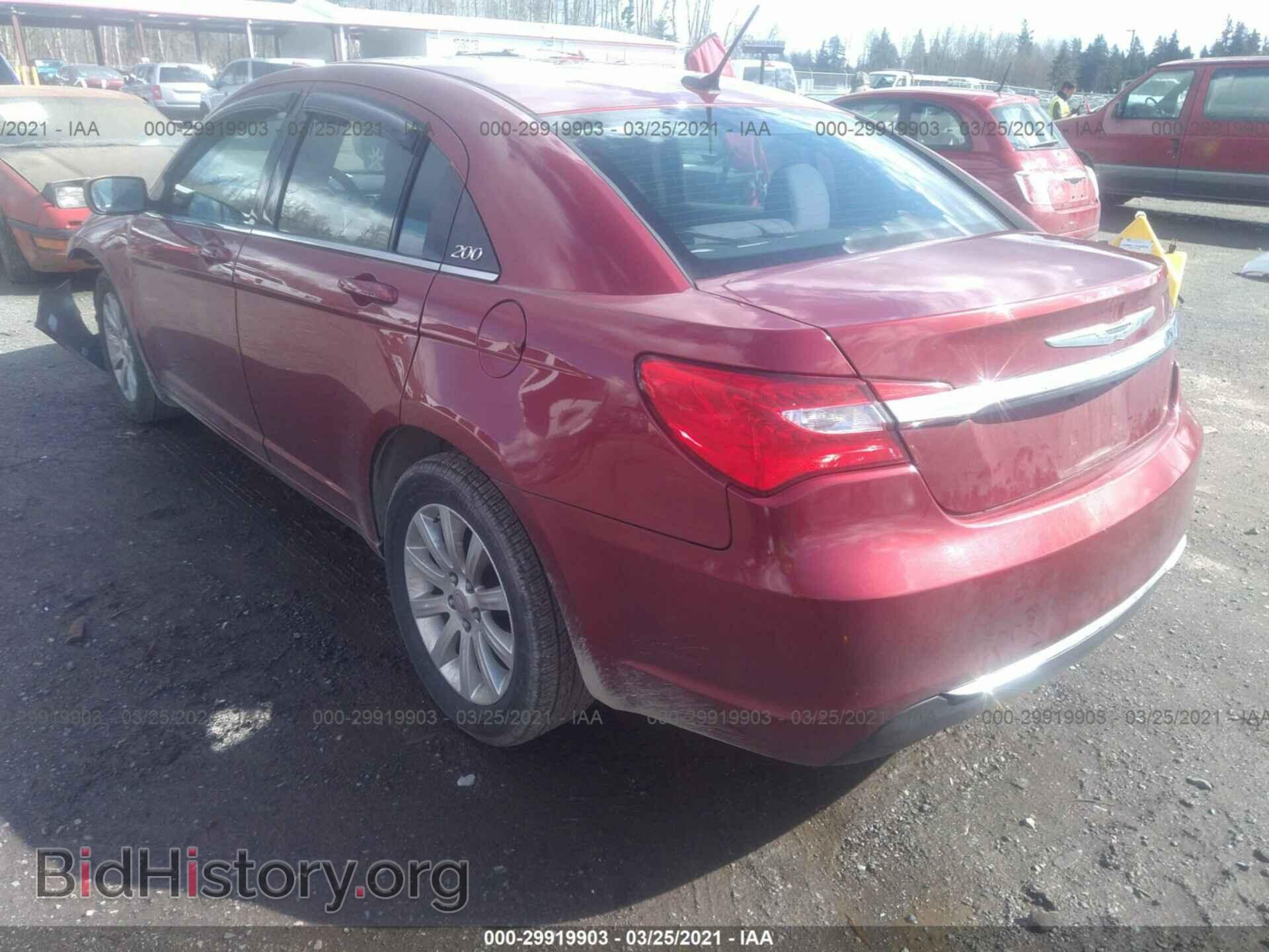 2013 CHRYSLER 200 - VIN: 1C3CCBBB1DN672189 - Фото 3