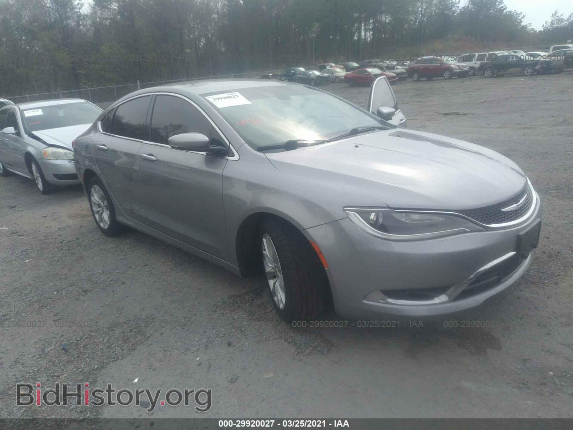 Фотография 1C3CCCCB6FN545252 - CHRYSLER 200 2015