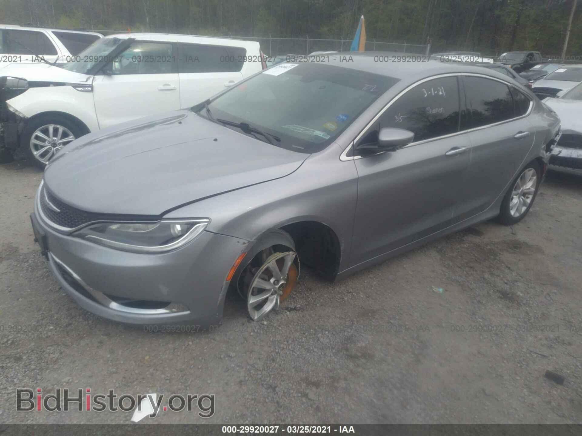 2015 CHRYSLER 200 - VIN: 1C3CCCCB6FN545252 - Фото 2