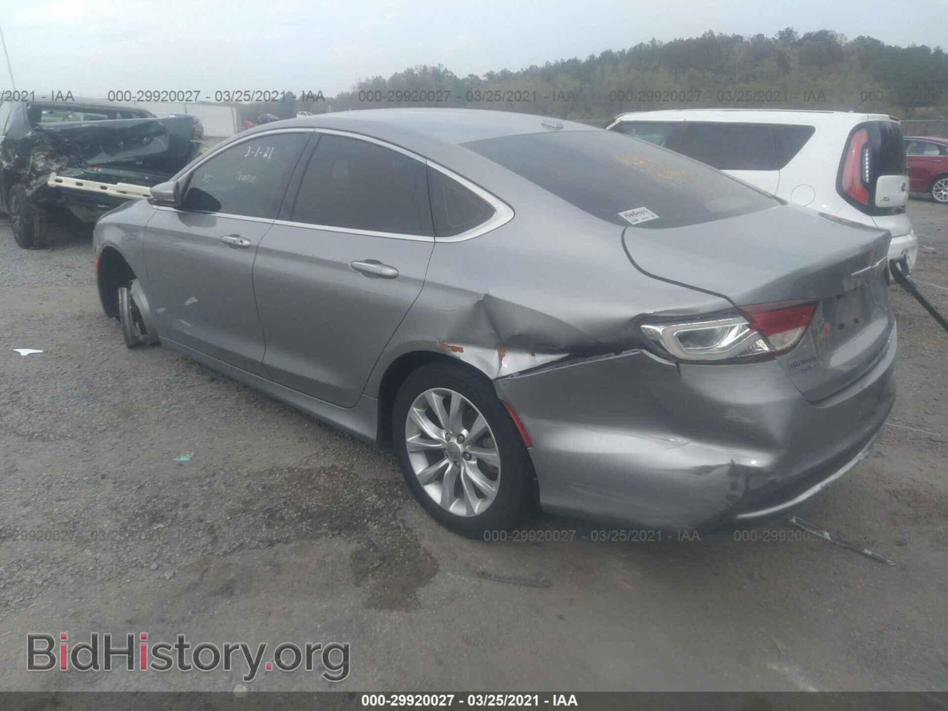 2015 CHRYSLER 200 - VIN: 1C3CCCCB6FN545252 - Фото 3