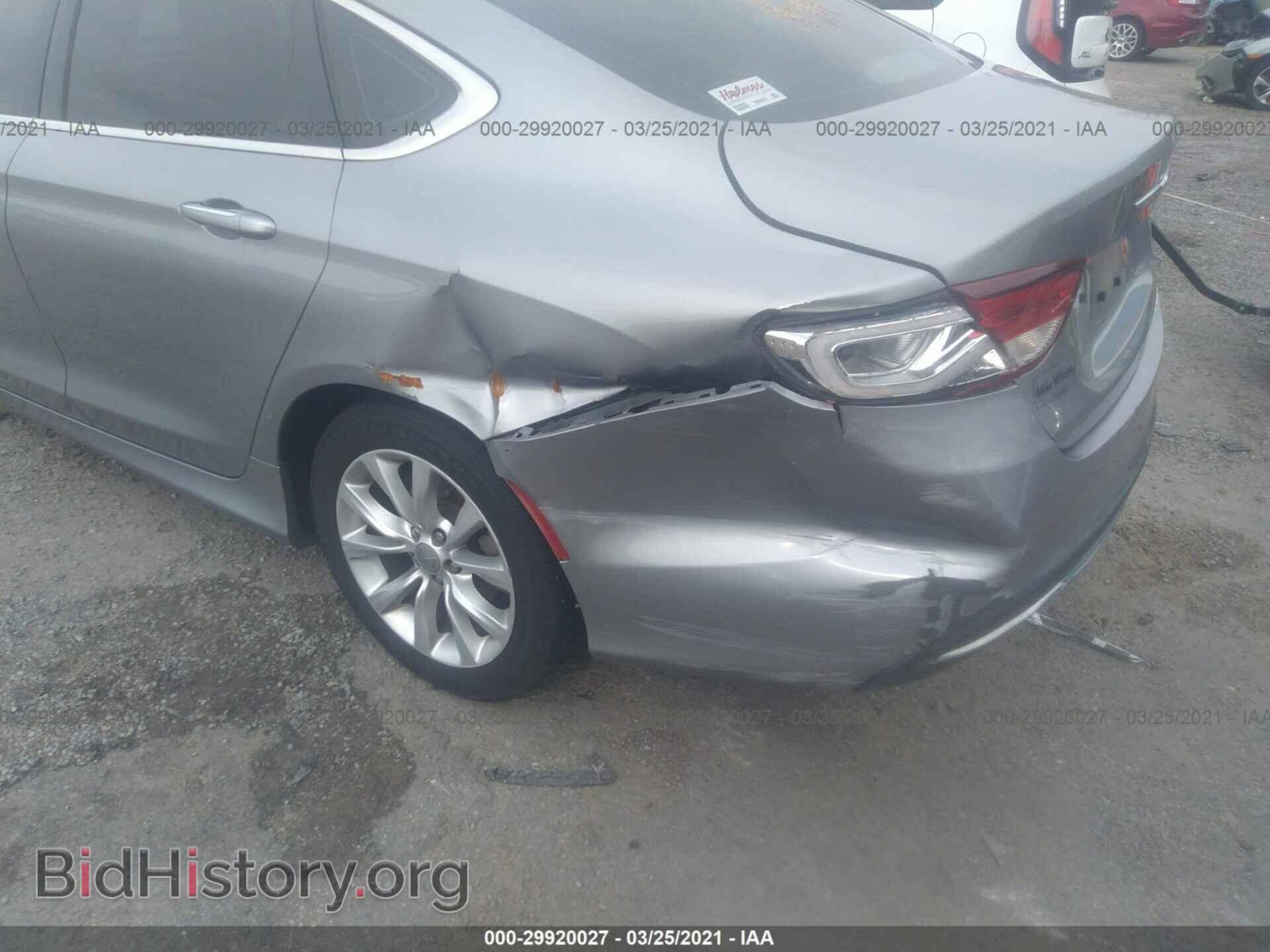 2015 CHRYSLER 200 - VIN: 1C3CCCCB6FN545252 - Фото 6