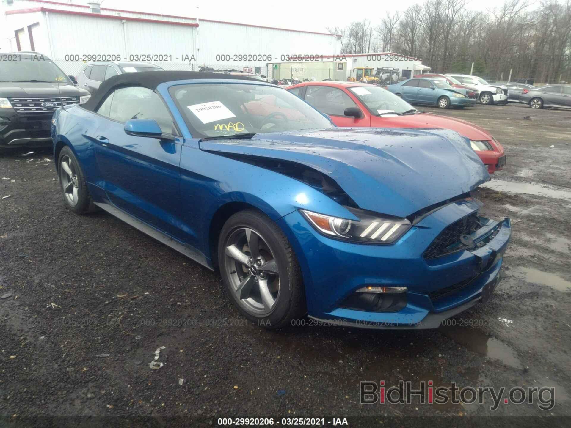Photo 1FATP8UHXH5264886 - FORD MUSTANG 2017