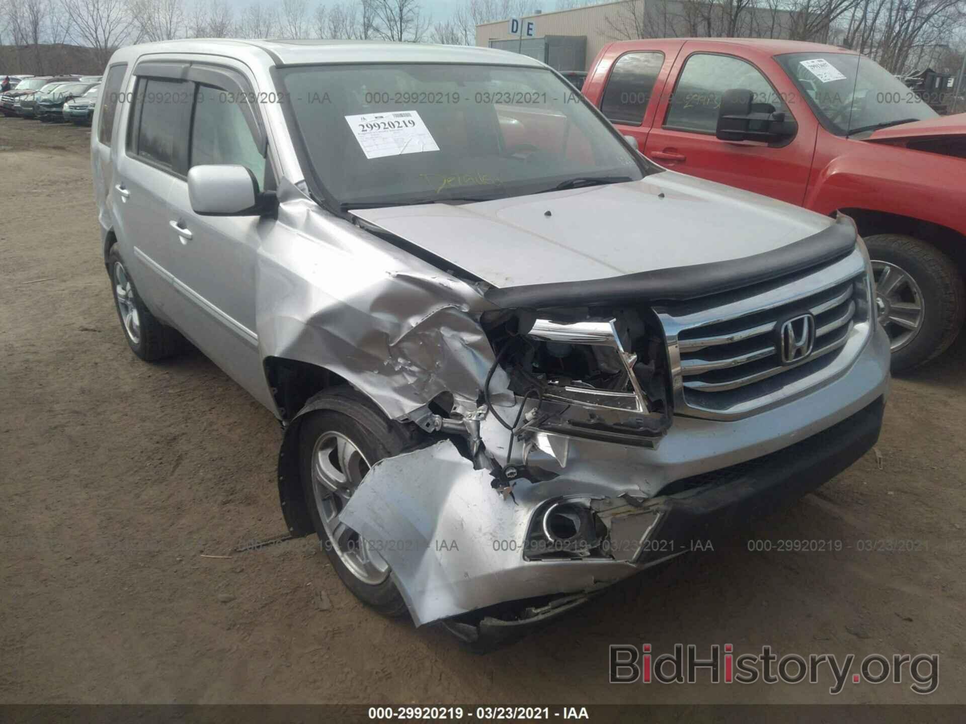 Photo 5FNYF4H7XDB067206 - HONDA PILOT 2013