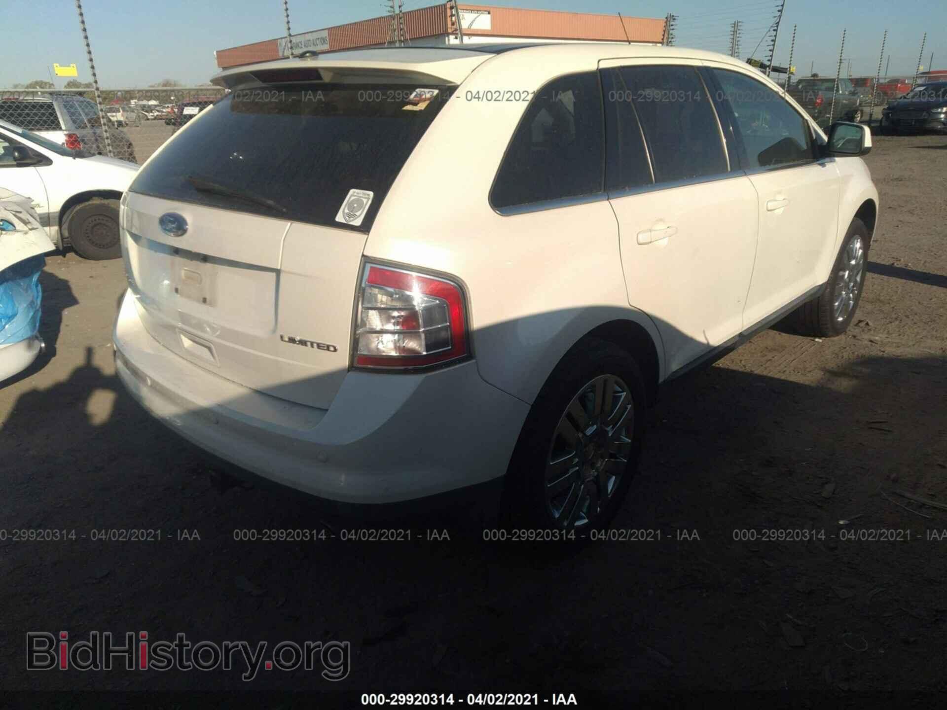 2008 FORD EDGE - VIN: 2FMDK39C98BB40984 - Фото 4