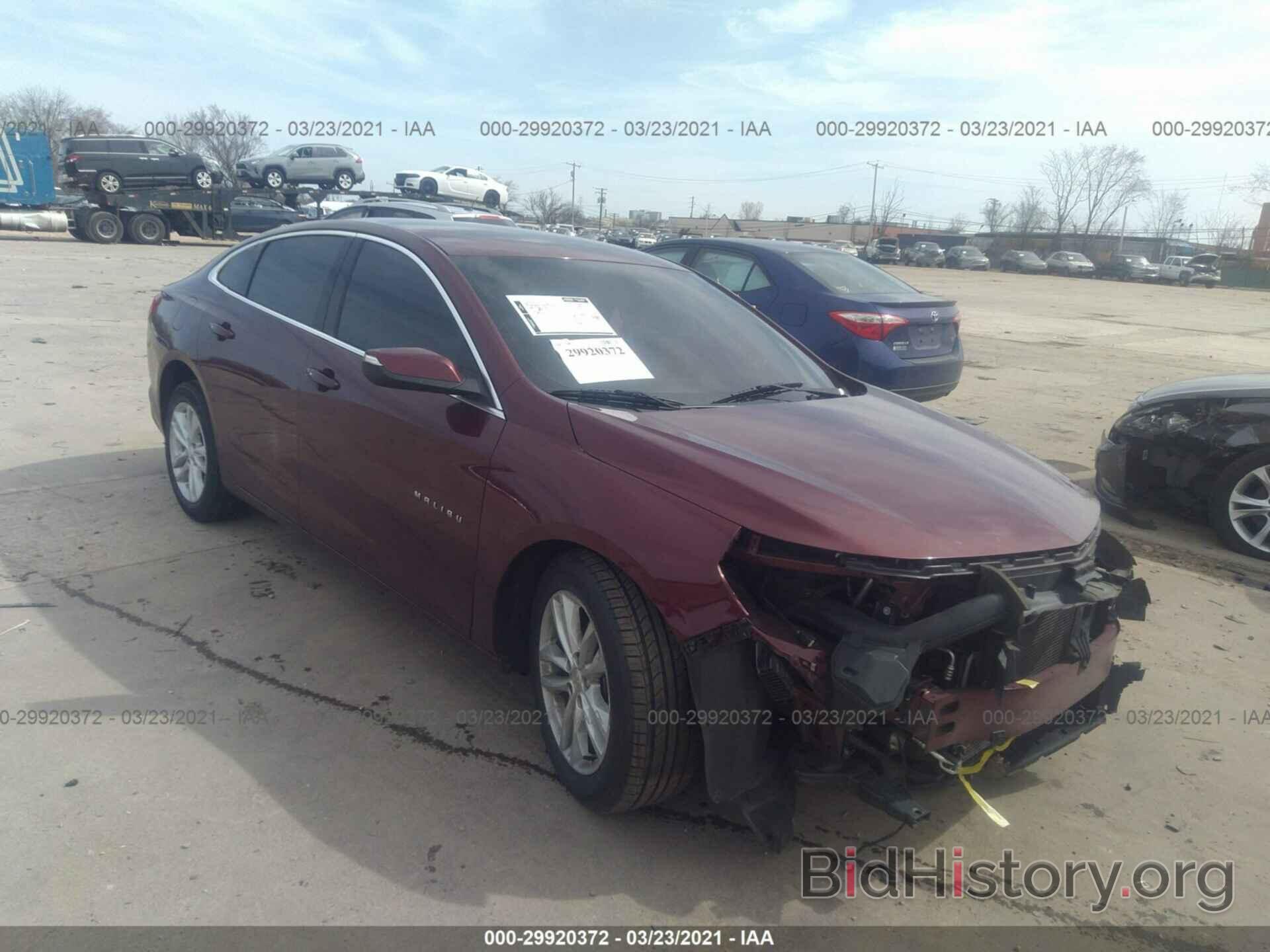 Photo 1G1ZE5ST2GF208586 - CHEVROLET MALIBU 2016