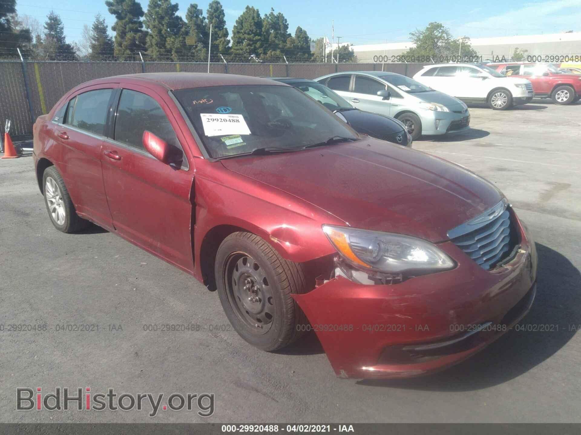 Photo 1C3CCBAB4EN213371 - CHRYSLER 200 2014