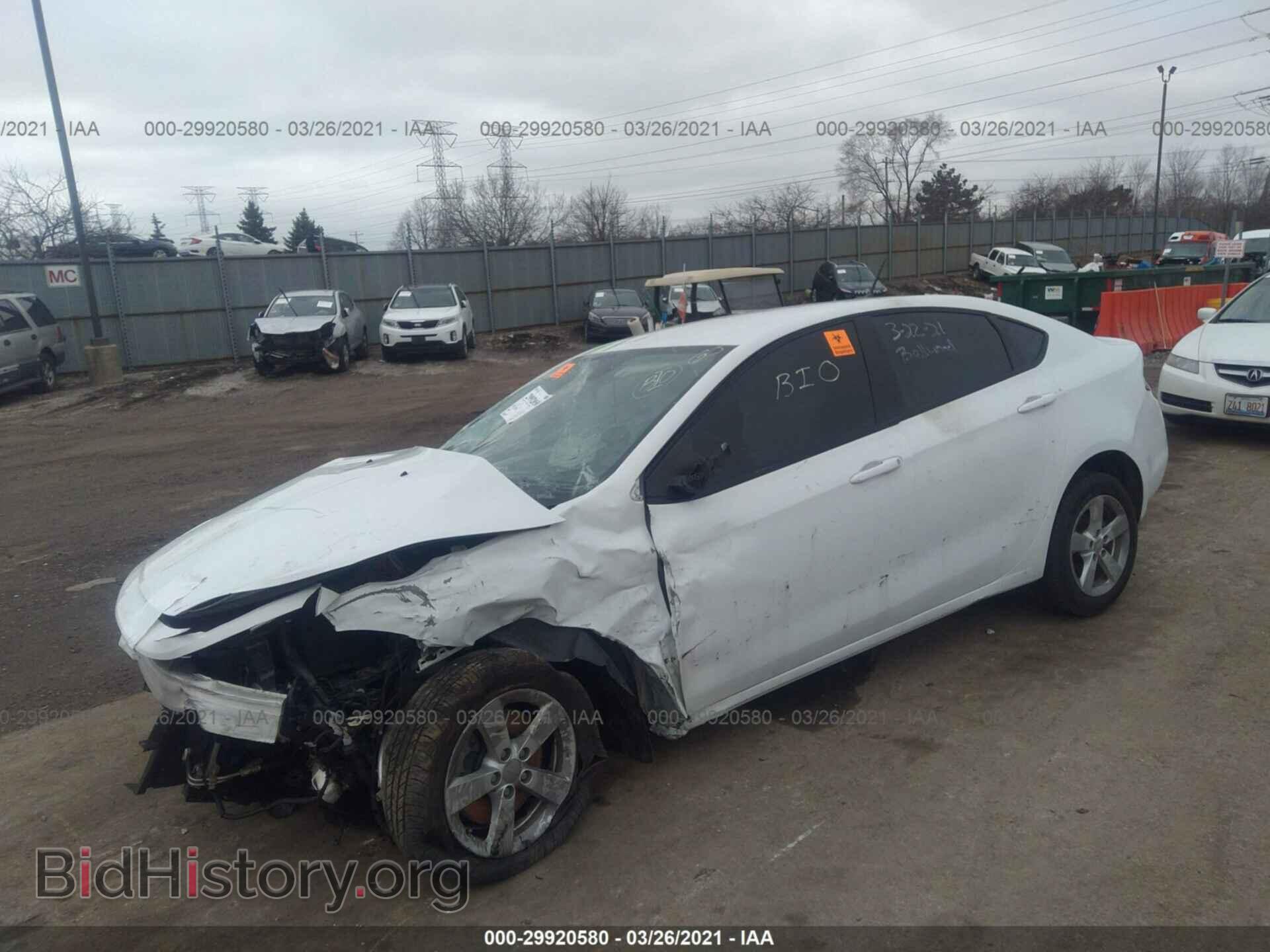 2015 DODGE DART - VIN: 1C3CDFBB6FD180304 - Photo 2