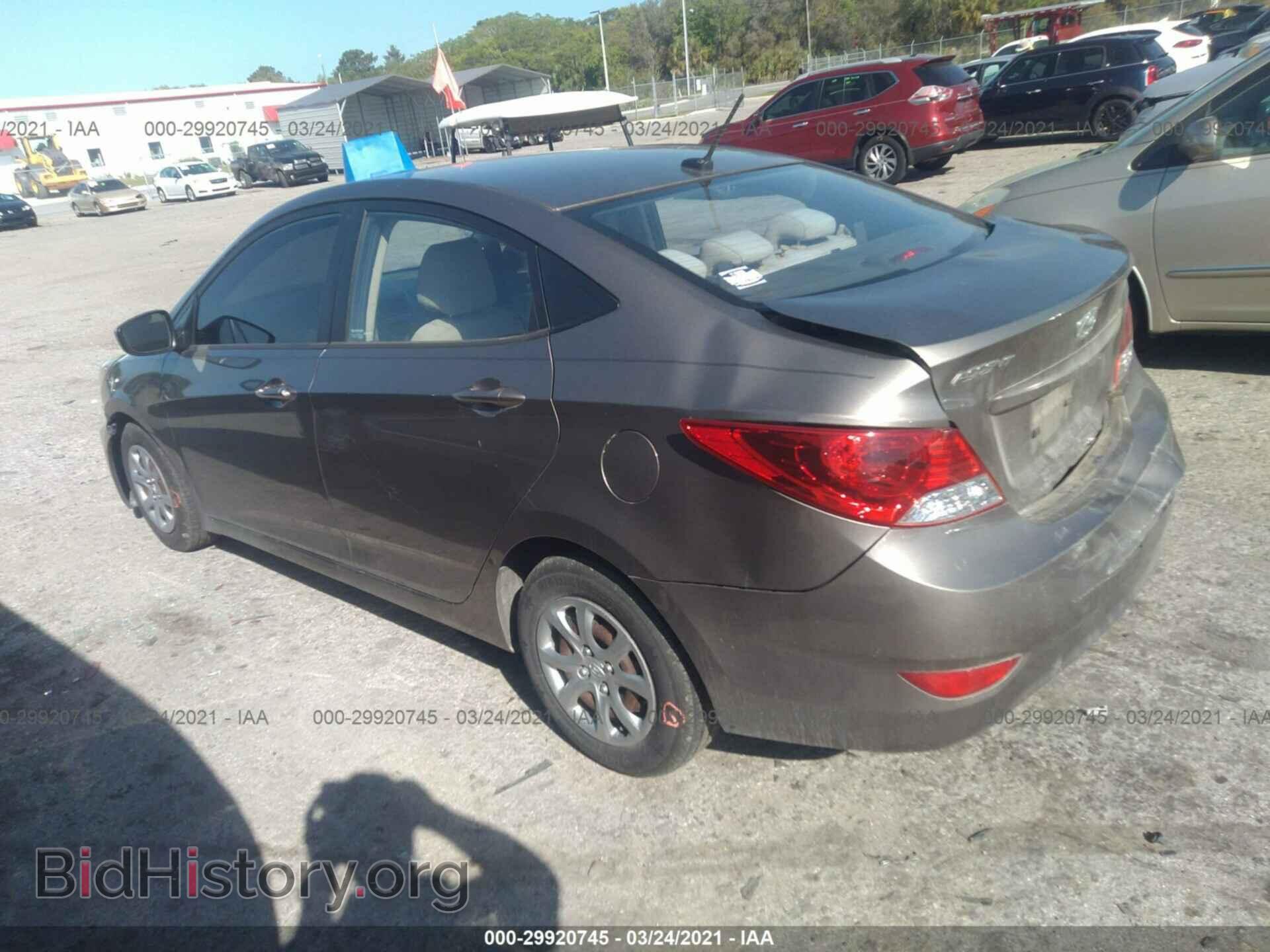 2013 HYUNDAI ACCENT - VIN: KMHCT4AE8DU579660 - Фото 3