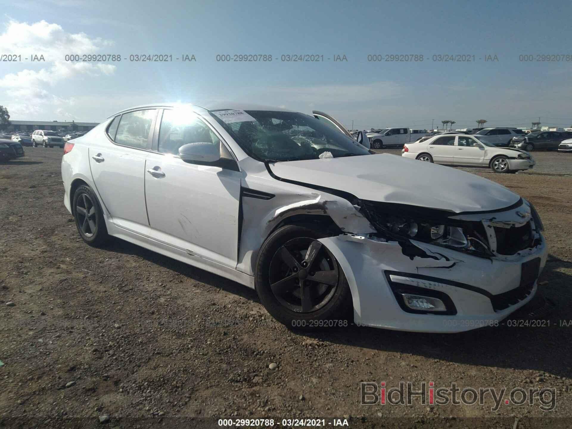 Photo 5XXGM4A79FG456432 - KIA OPTIMA 2015