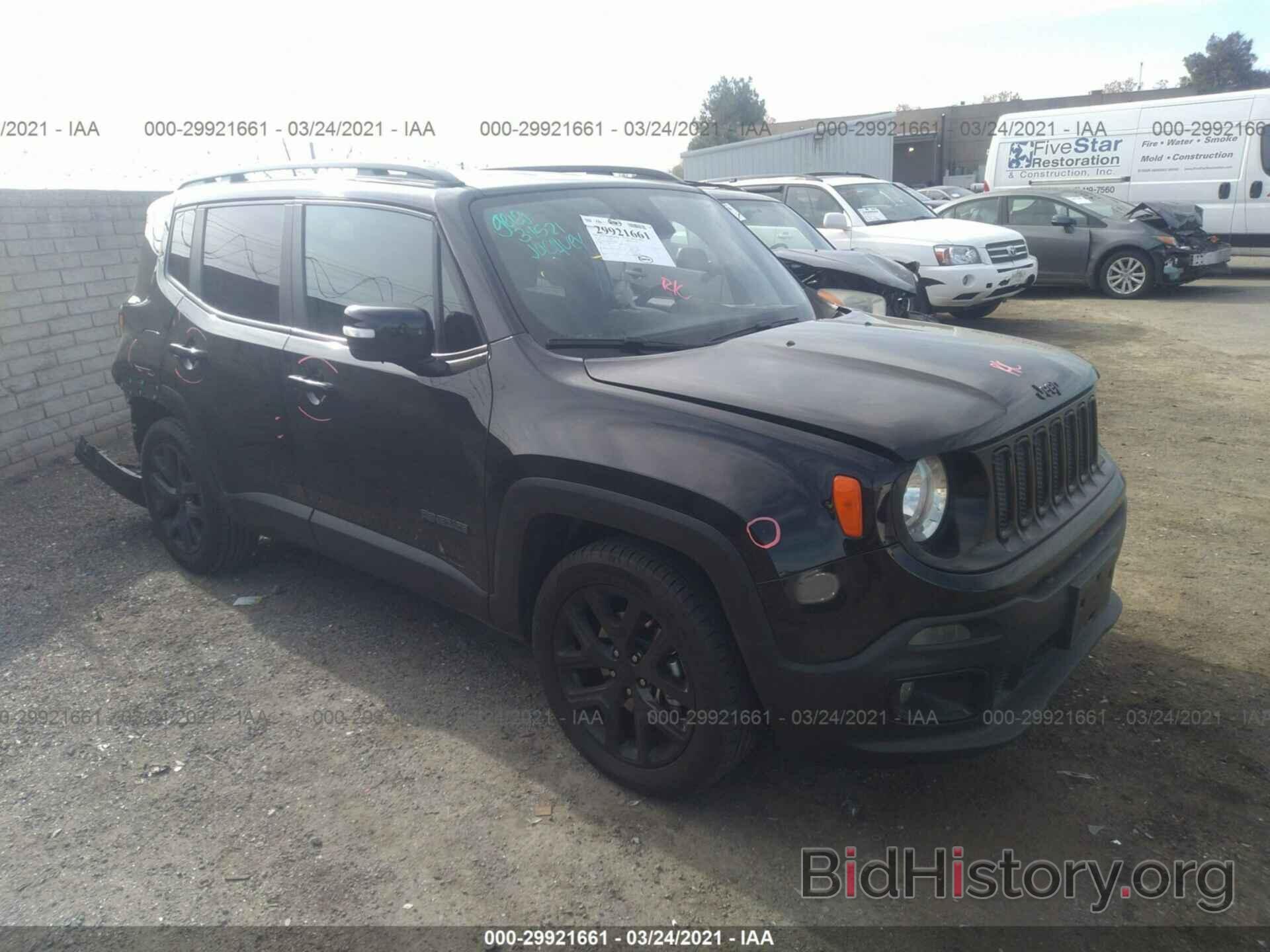 Photo ZACCJABB4JPH71586 - JEEP RENEGADE 2018