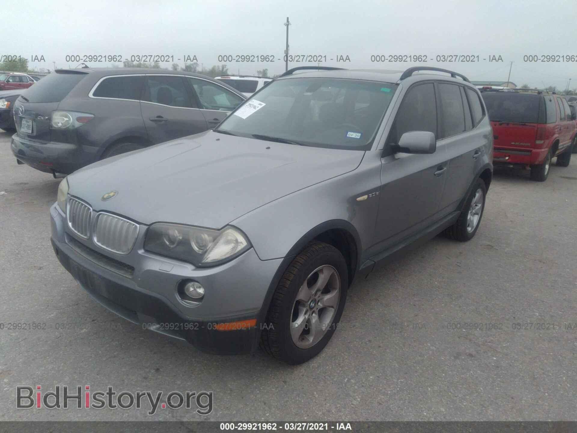 2007 BMW X3 - VIN: WBXPC934X7WF02455 - Фото 2