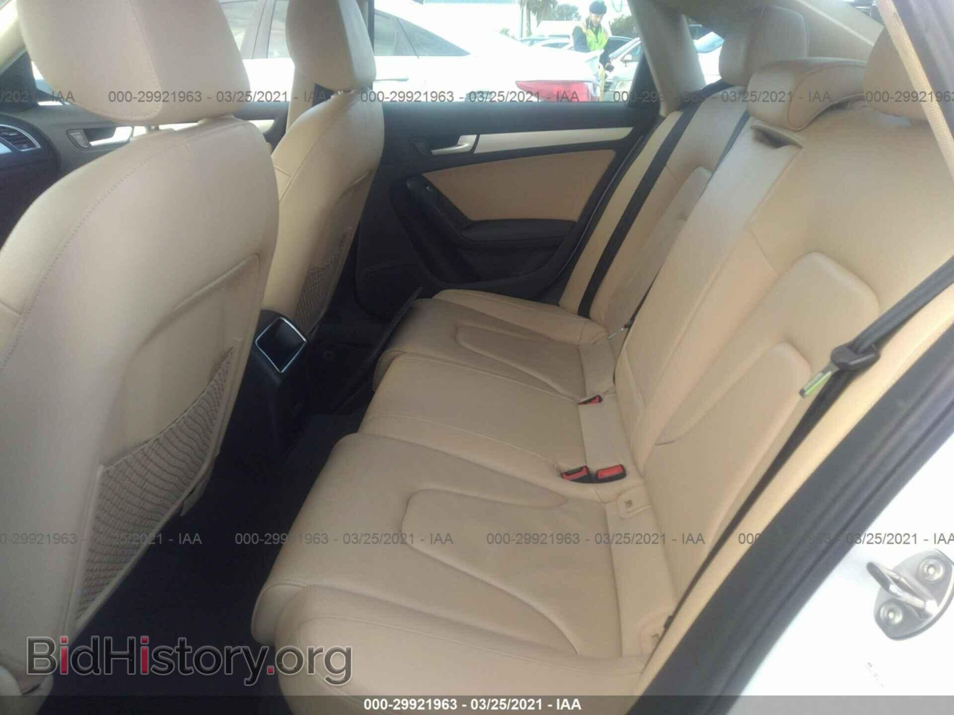 2014 AUDI A4 - VIN: WAUAFAFL8EA008338 - Фото 8
