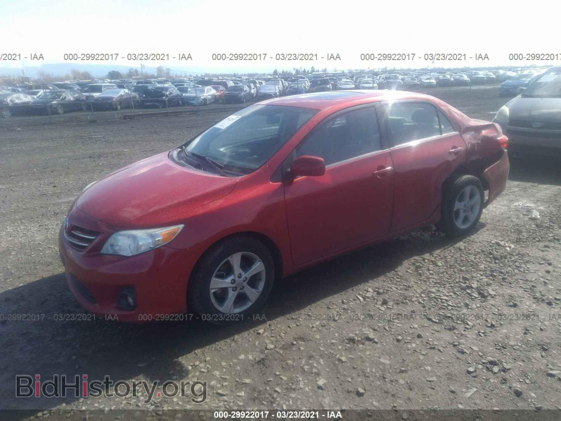 2013 TOYOTA COROLLA - VIN: 2T1BU4EE7DC984607 - Photo 2