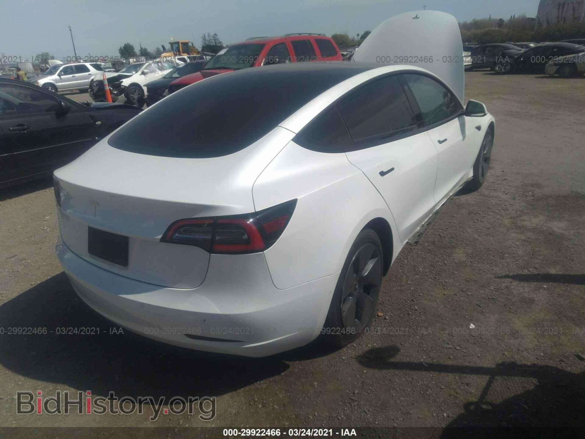 2021 TESLA MODEL 3 - VIN: 5YJ3E1EA8MF877834 - Photo 4