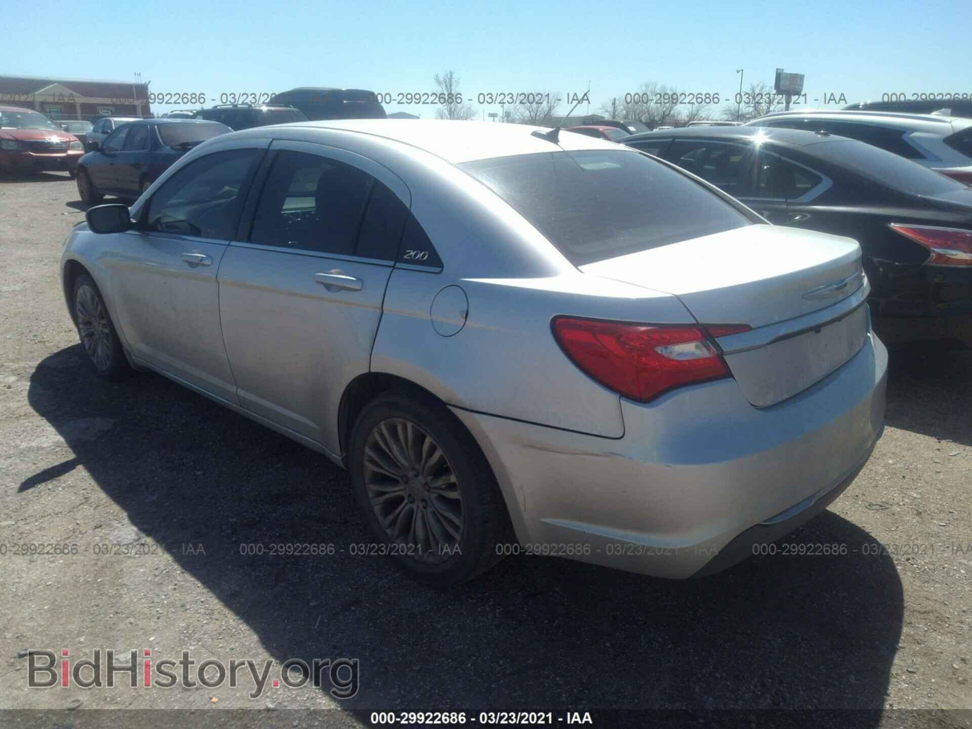 2012 CHRYSLER 200 - VIN: 1C3CCBAB9CN262367 - Фото 3