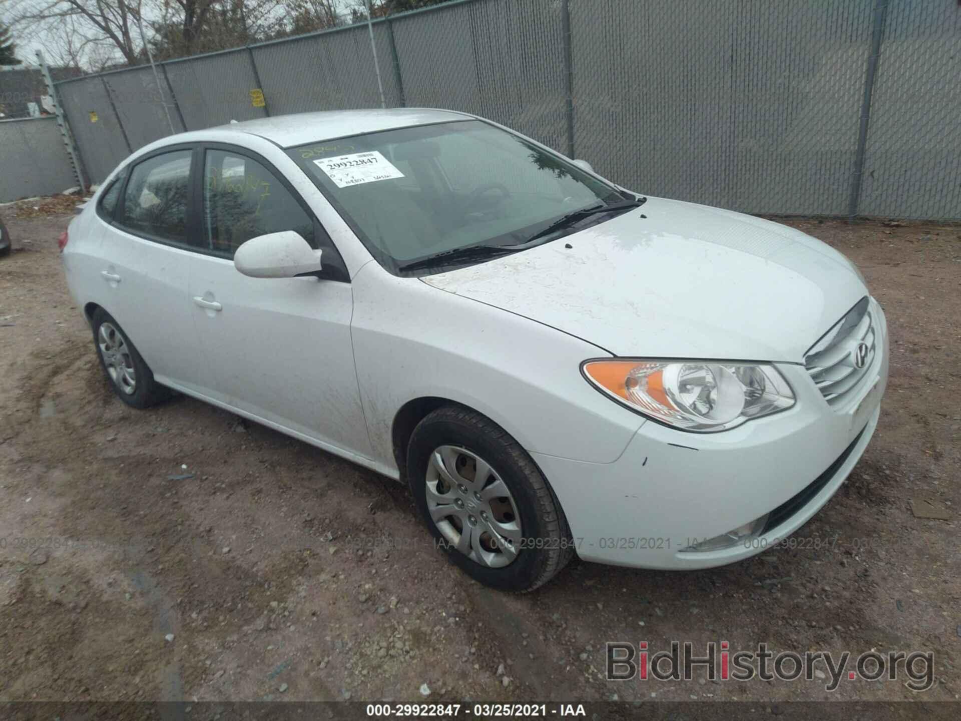 Photo KMHDU4AD1AU889282 - HYUNDAI ELANTRA 2010