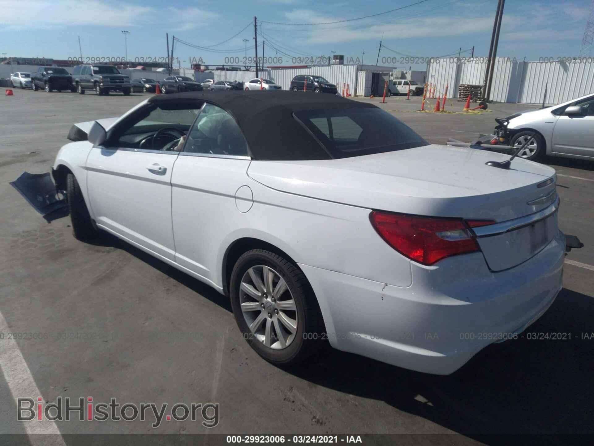 2012 CHRYSLER 200 - VIN: 1C3BCBEB9CN183707 - Фото 3