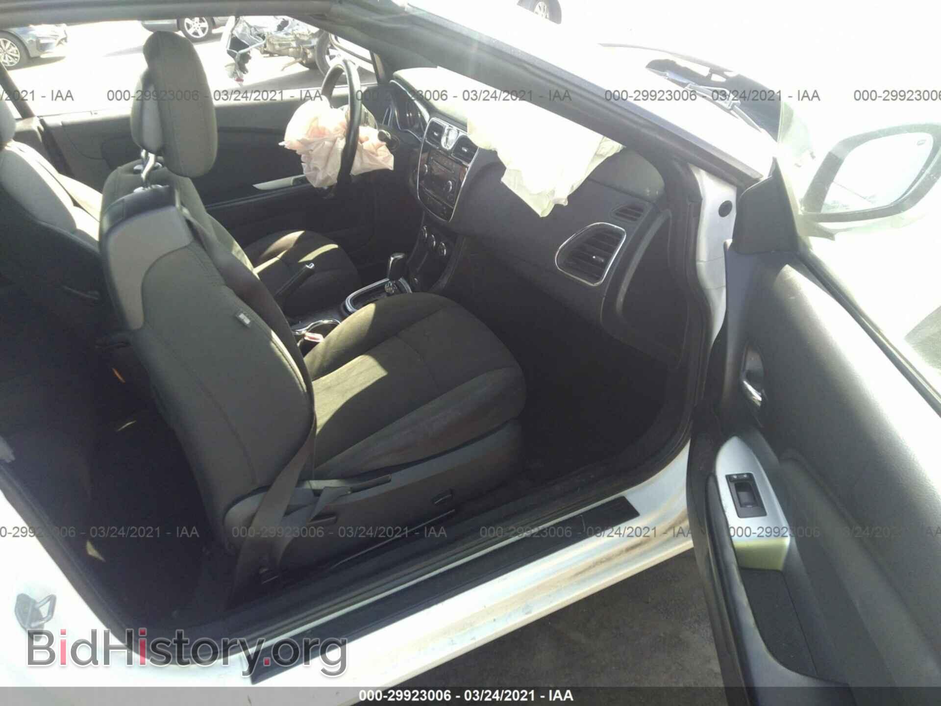 2012 CHRYSLER 200 - VIN: 1C3BCBEB9CN183707 - Фото 5