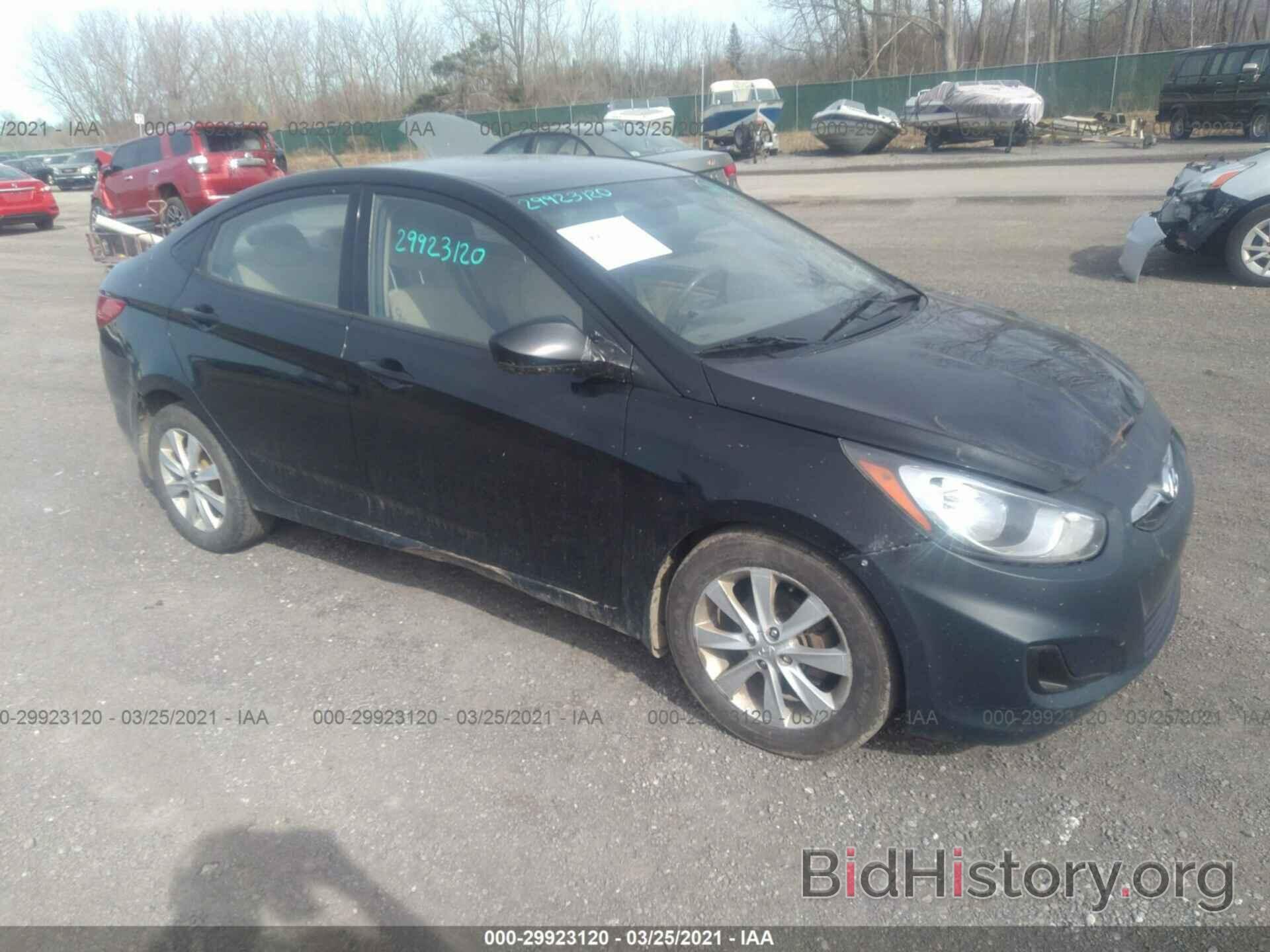 Photo KMHCU4AE9DU312850 - HYUNDAI ACCENT 2013