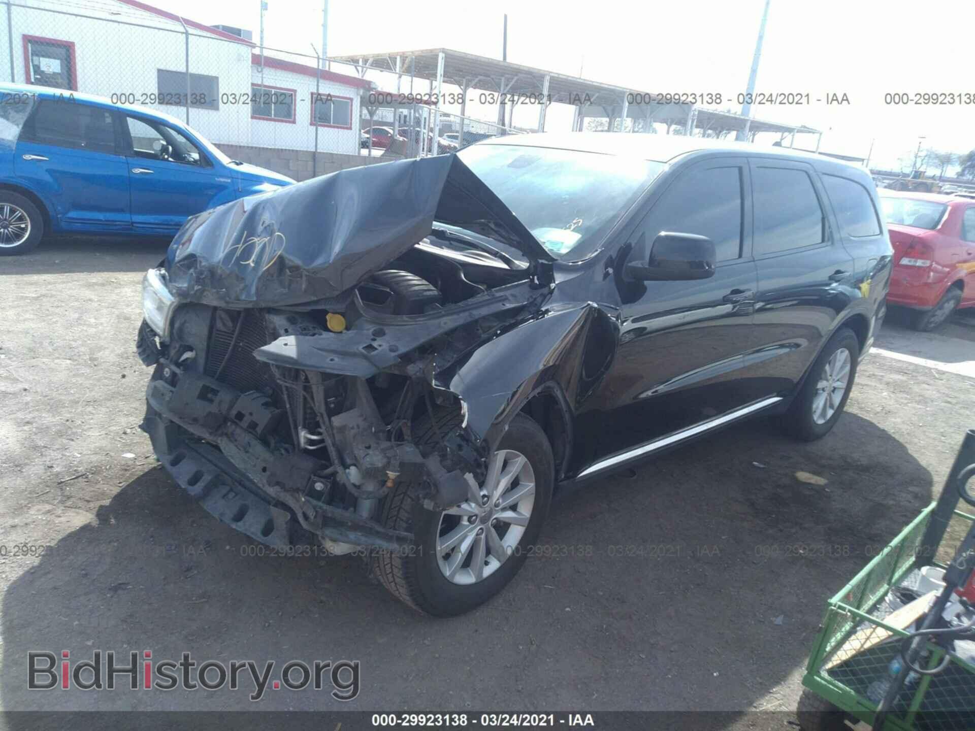 2014 DODGE DURANGO - VIN: 1C4RDHAG6EC396642 - Фото 2
