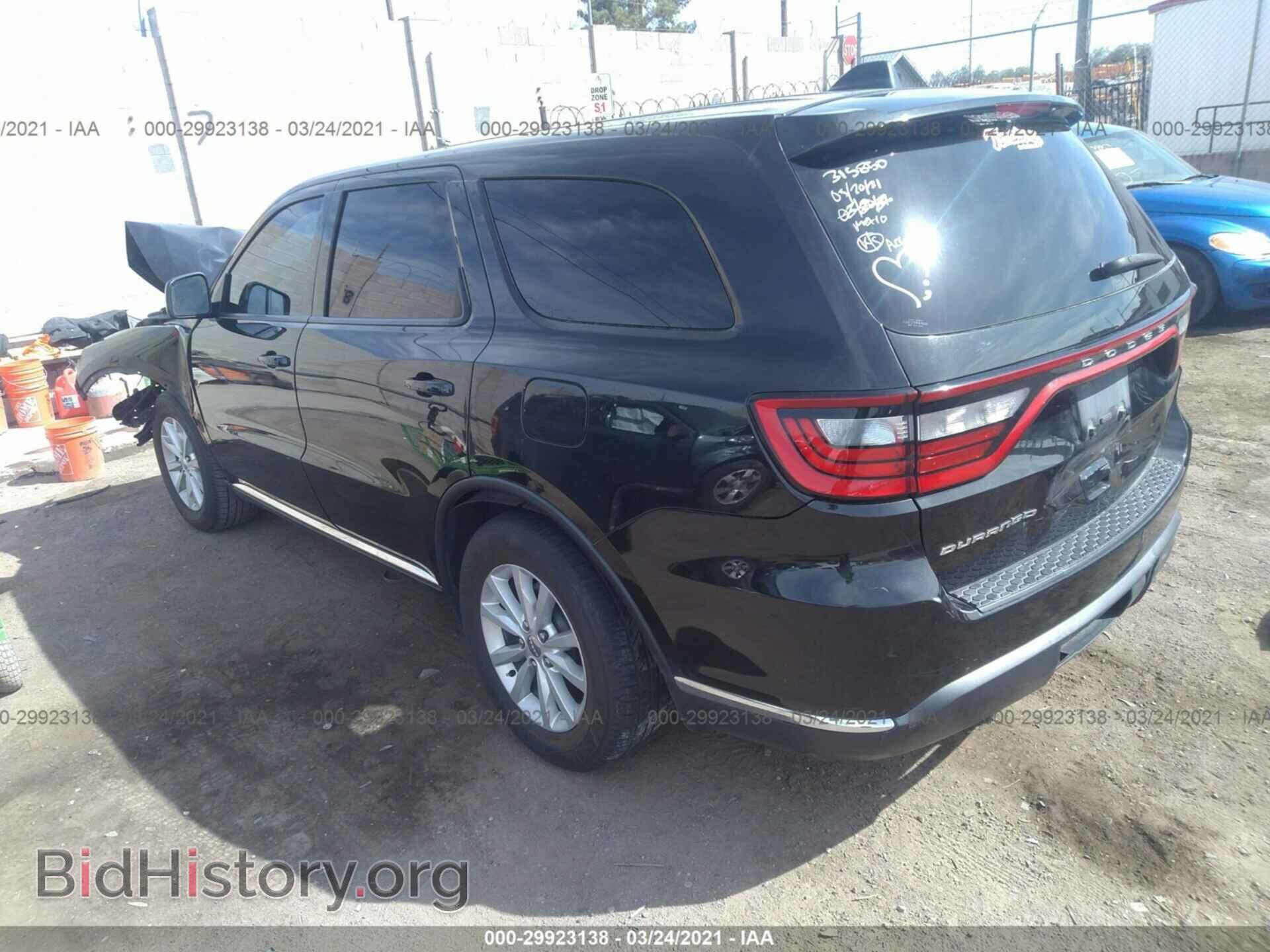 2014 DODGE DURANGO - VIN: 1C4RDHAG6EC396642 - Фото 3