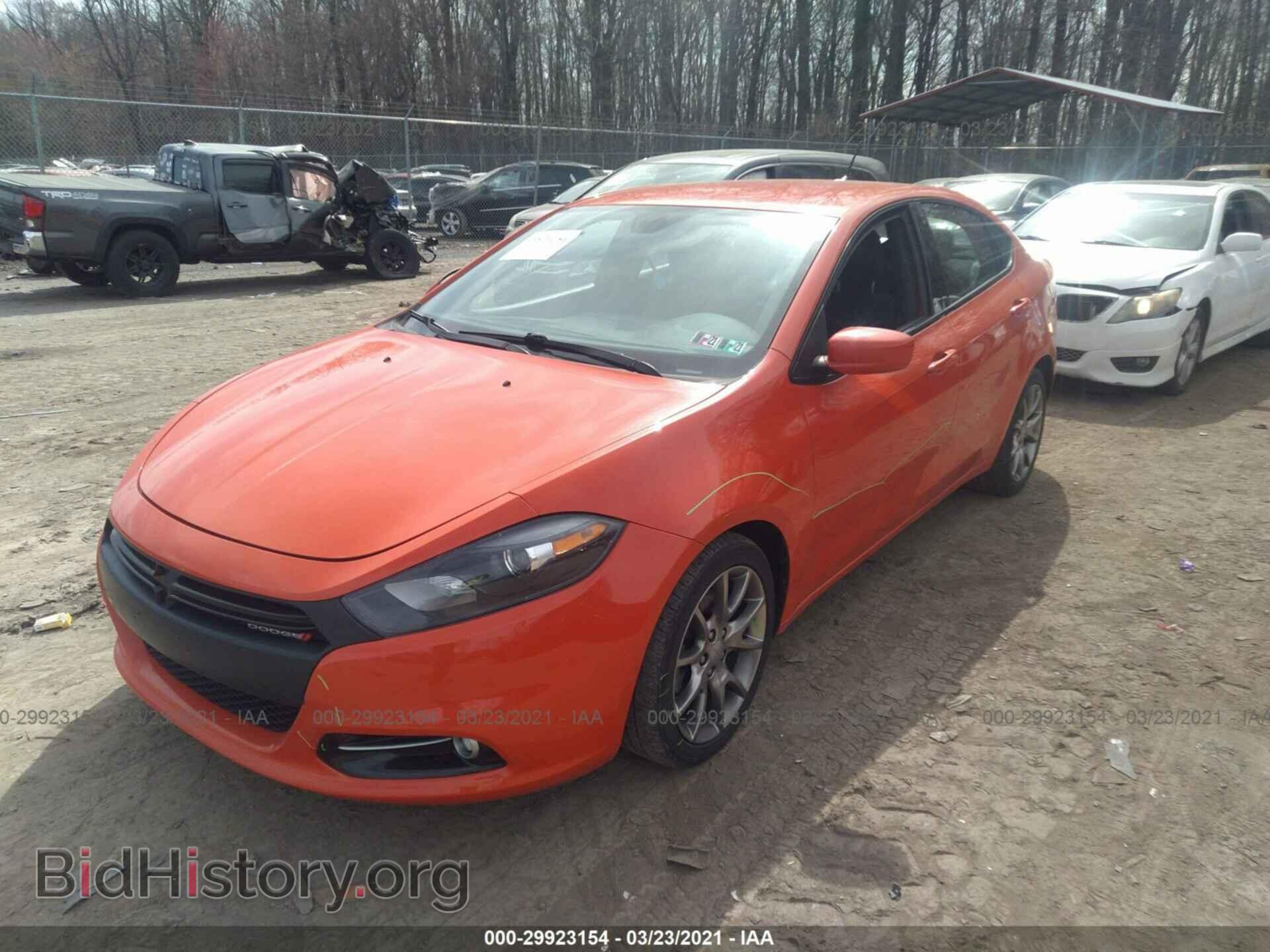 2015 DODGE DART - VIN: 1C3CDFBB6FD224804 - Фото 2