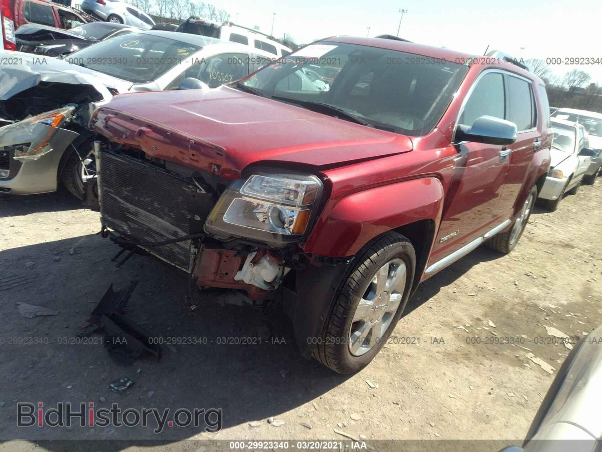 2013 GMC TERRAIN - VIN: 2GKFLYE39D6419663 - Фото 2