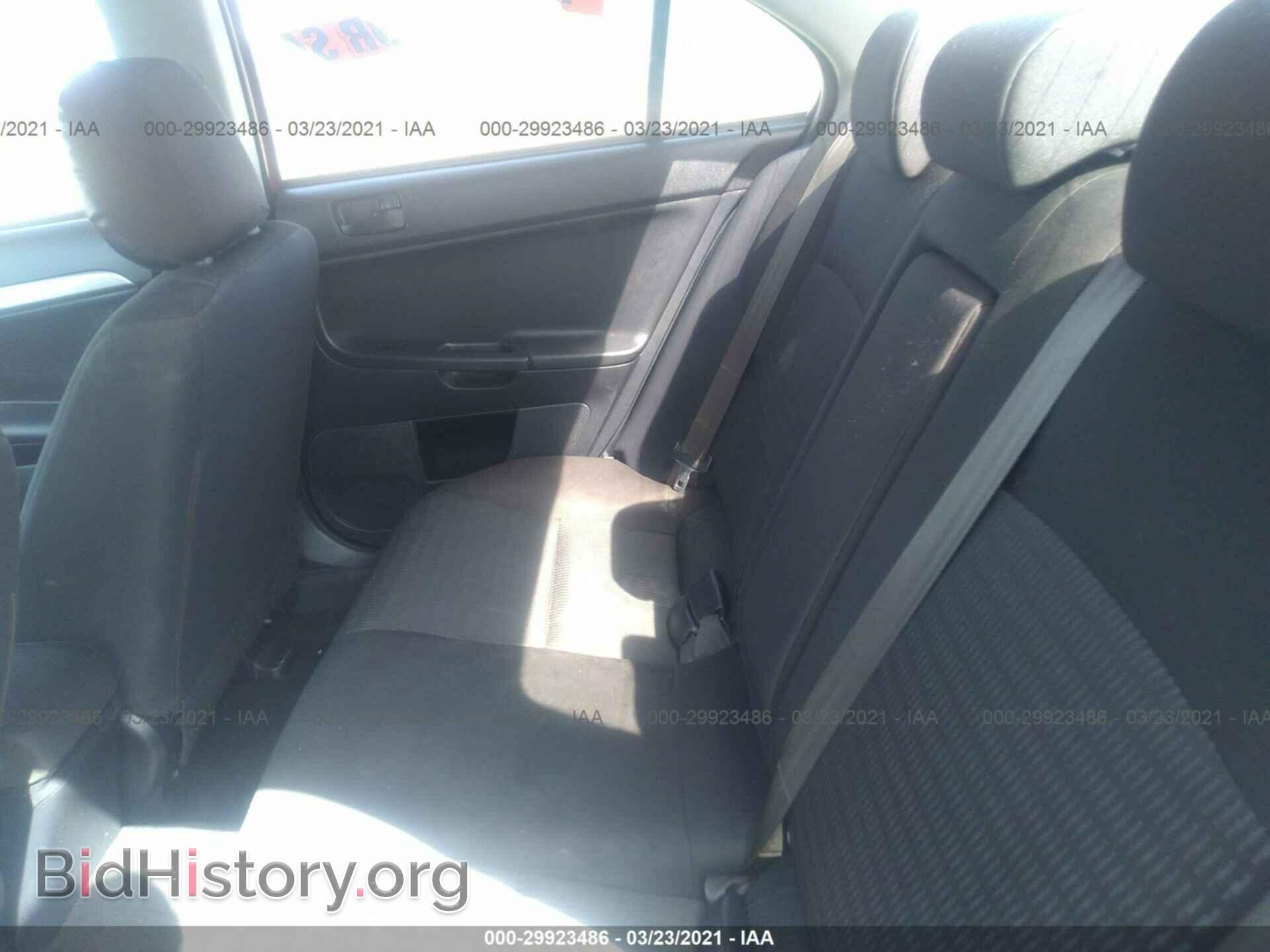 2012 MITSUBISHI LANCER - VIN: JA32V2FW3CU021535 - Фото 8