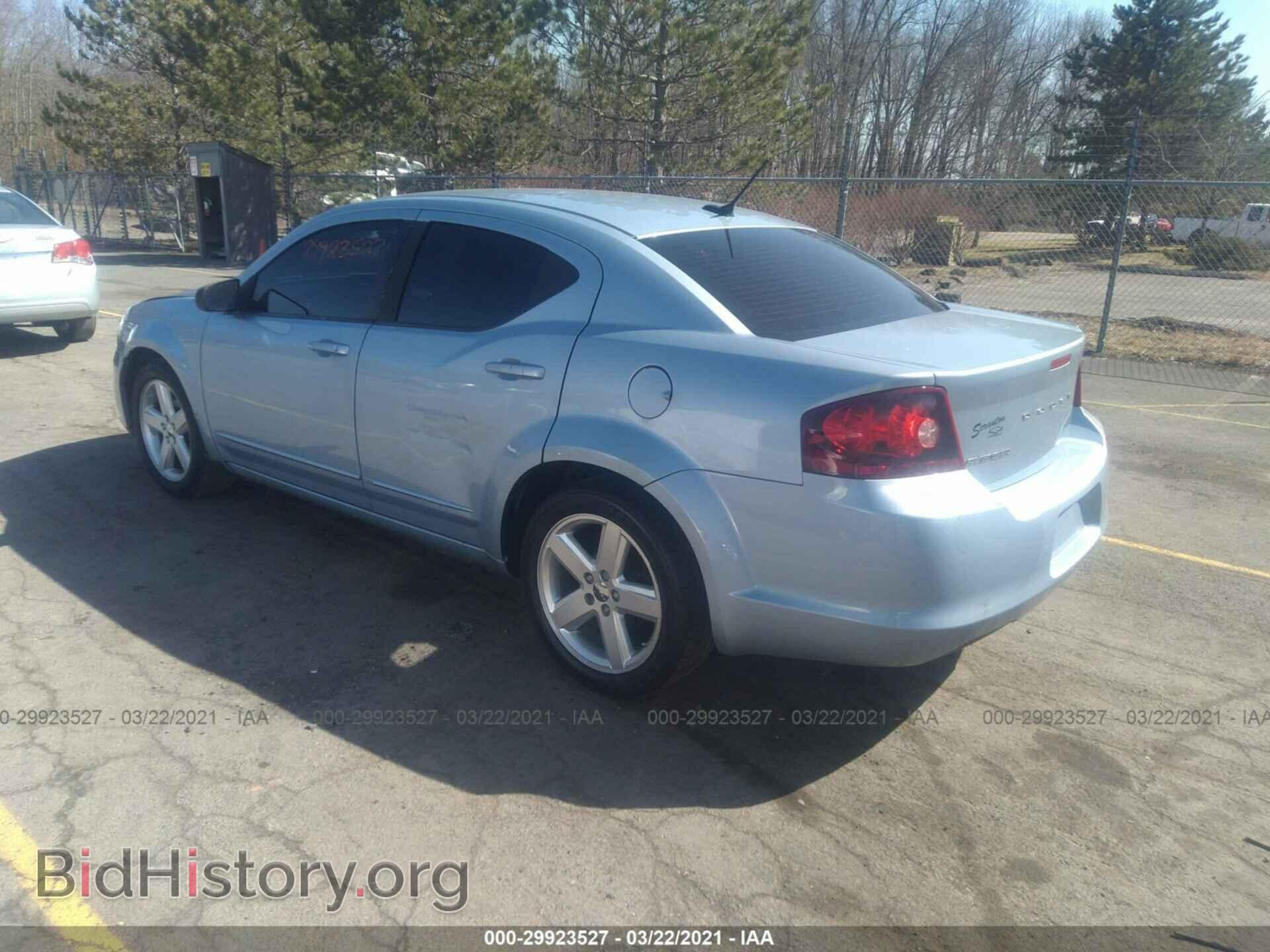 2013 DODGE AVENGER - VIN: 1C3CDZAB7DN662905 - Фото 3