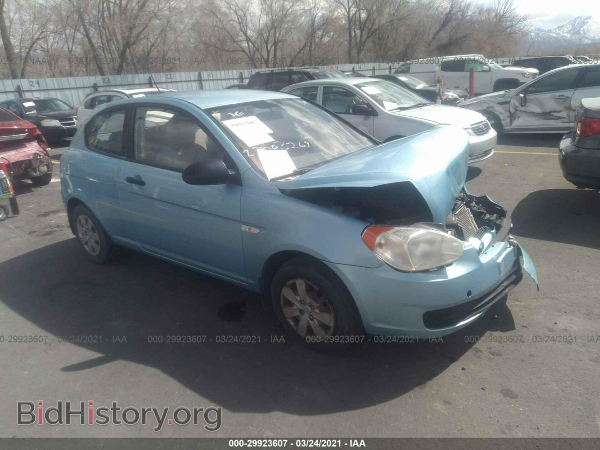 Photo KMHCM36C09U111203 - HYUNDAI ACCENT 2009