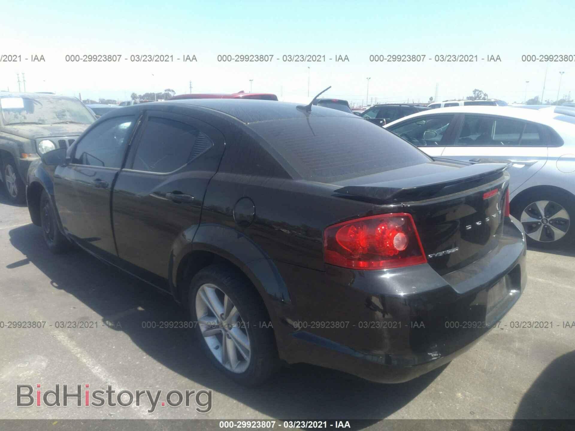 2013 DODGE AVENGER - VIN: 1C3CDZAG6DN748976 - Фото 3