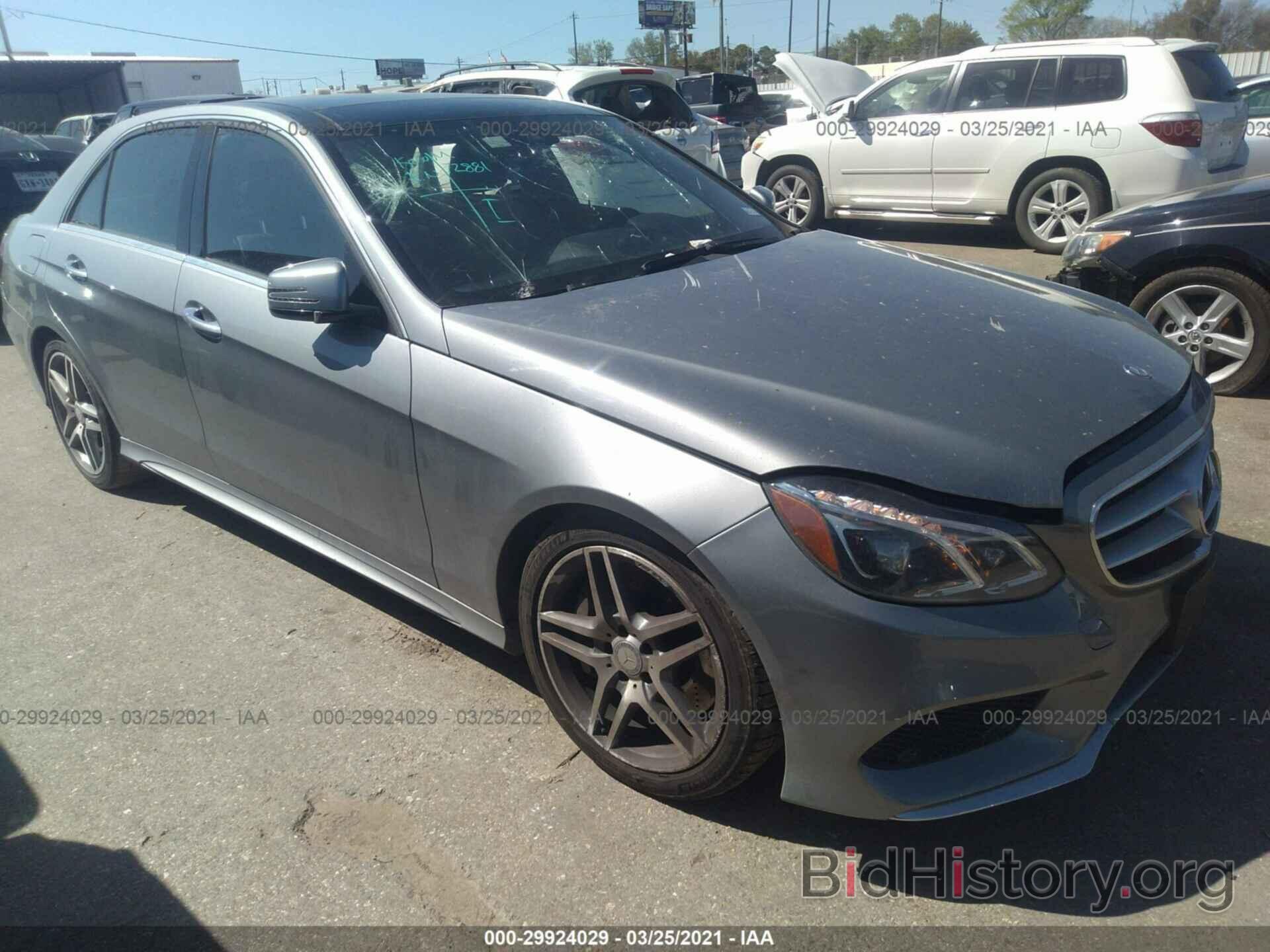 Photo WDDHF9BB3EB004405 - MERCEDES-BENZ E-CLASS 2014