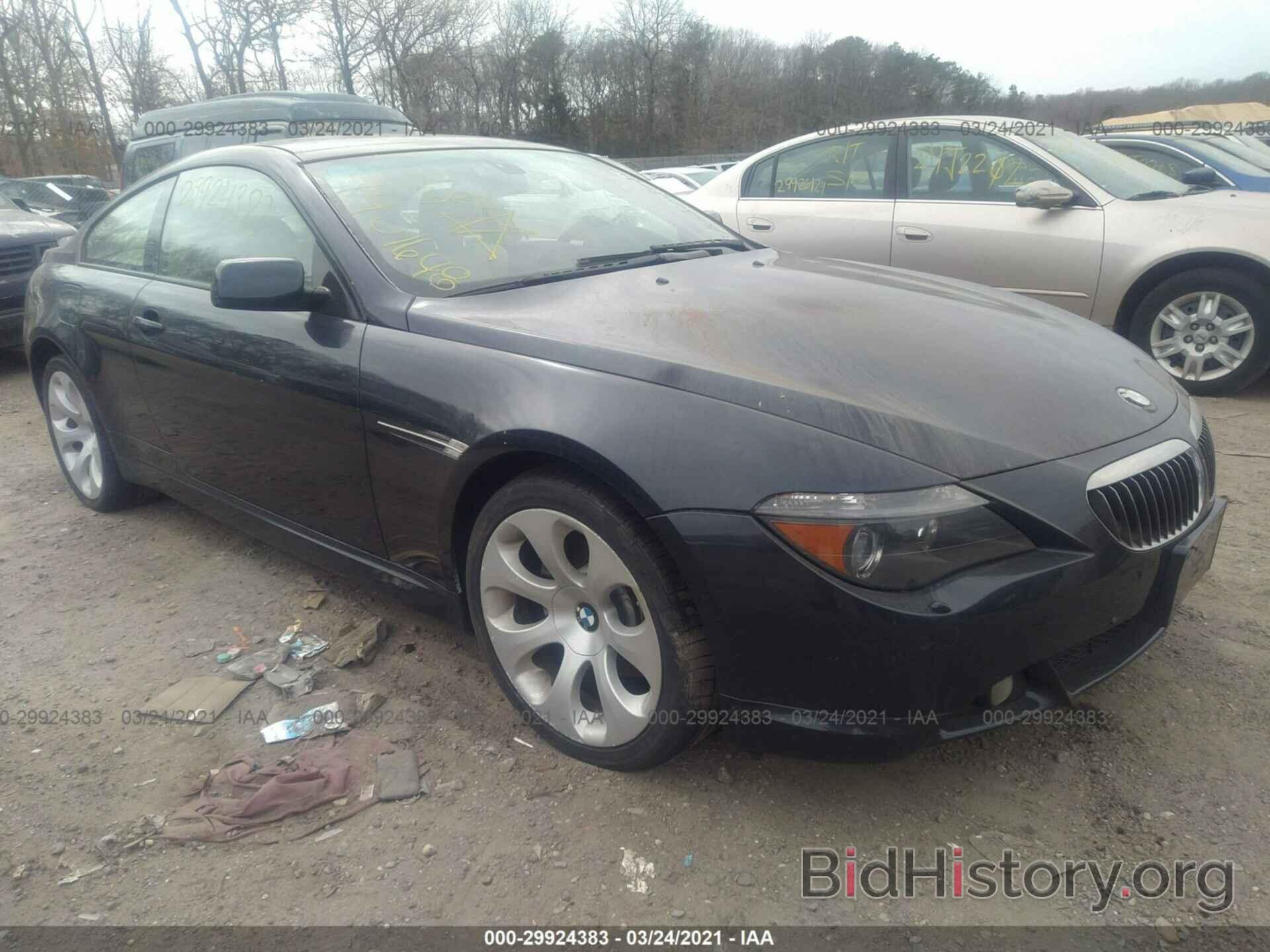 Photo WBAEH13426CR49833 - BMW 6 SERIES 2006