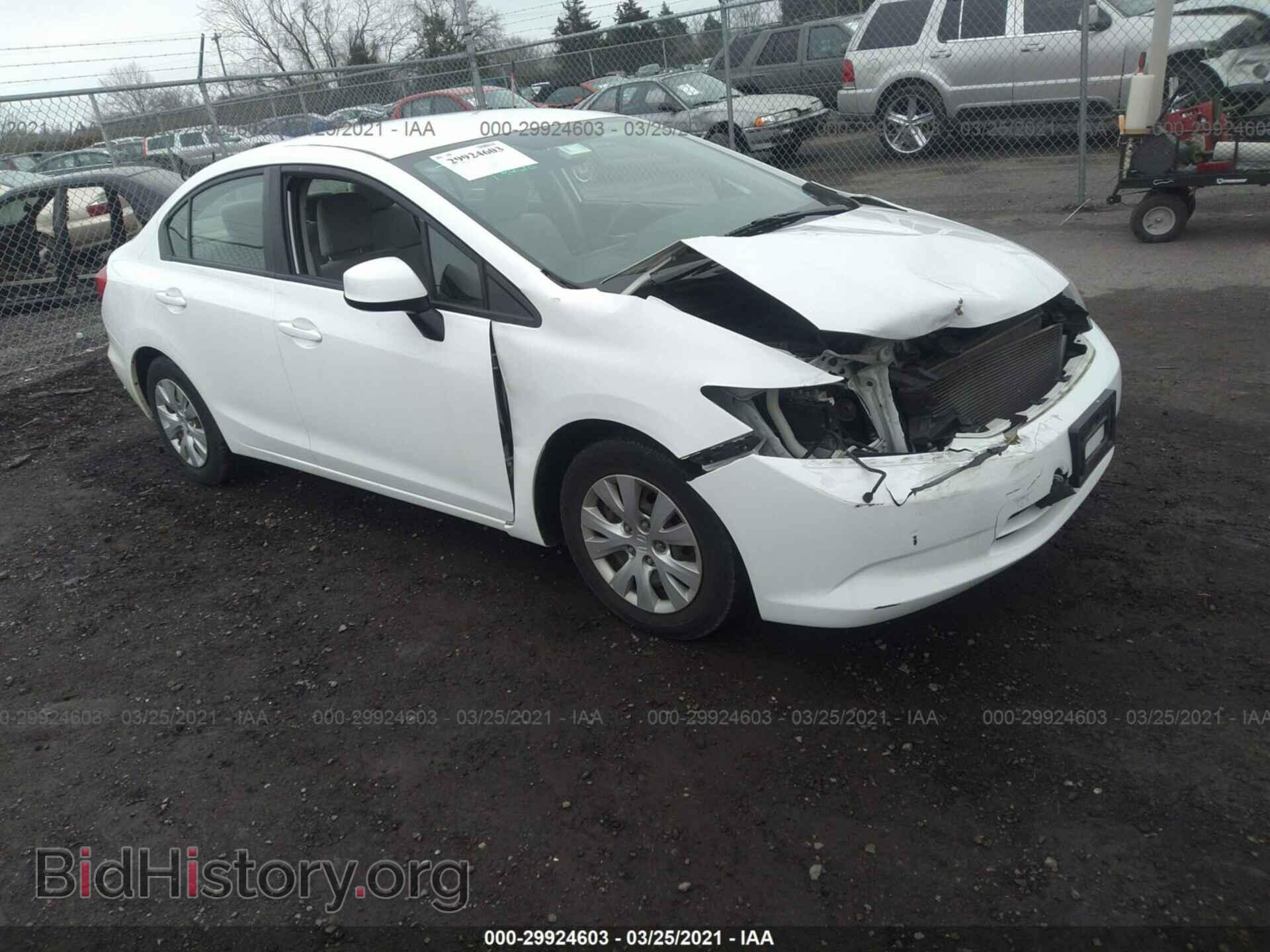 Фотография 19XFB2F59CE383032 - HONDA CIVIC SDN 2012
