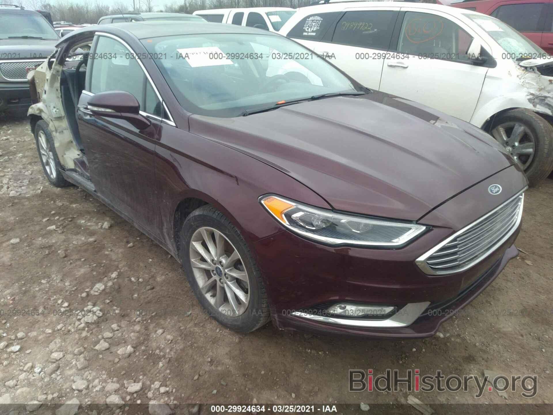 Photo 3FA6P0HD3HR119241 - FORD FUSION 2017