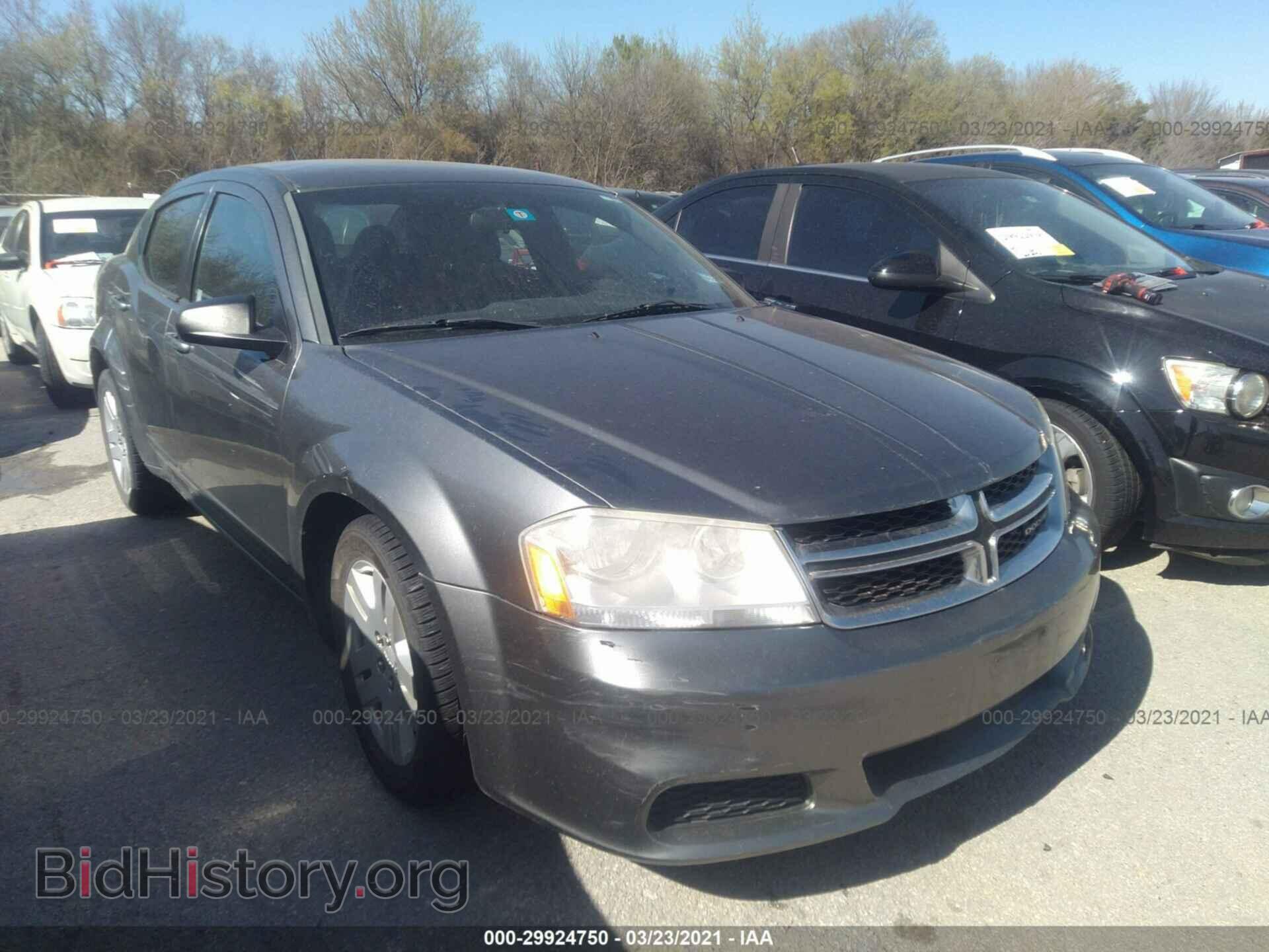Photo 1C3CDZAB3CN323296 - DODGE AVENGER 2012