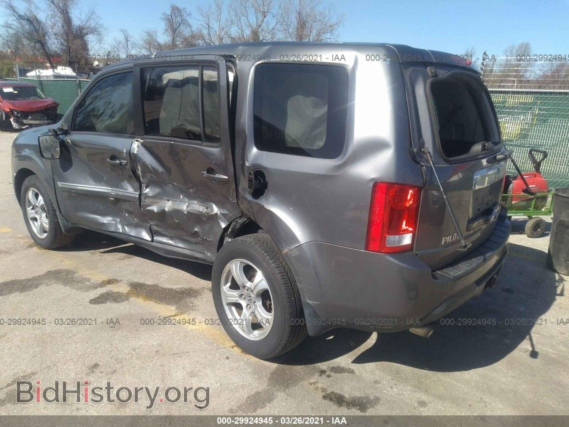 2012 HONDA PILOT - VIN: 5FNYF4H60CB040098 - Фото 3