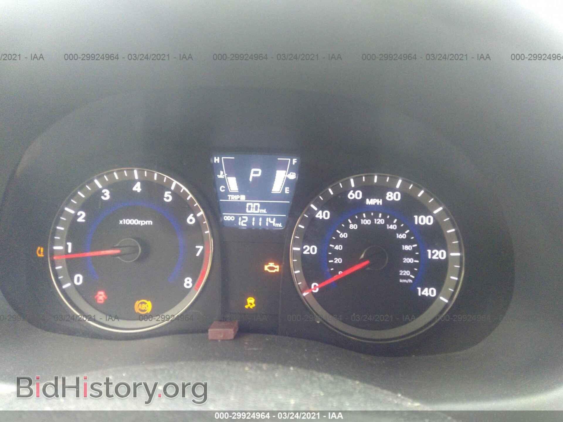 2014 HYUNDAI ACCENT - VIN: KMHCU4AE3EU676022 - Фото 7