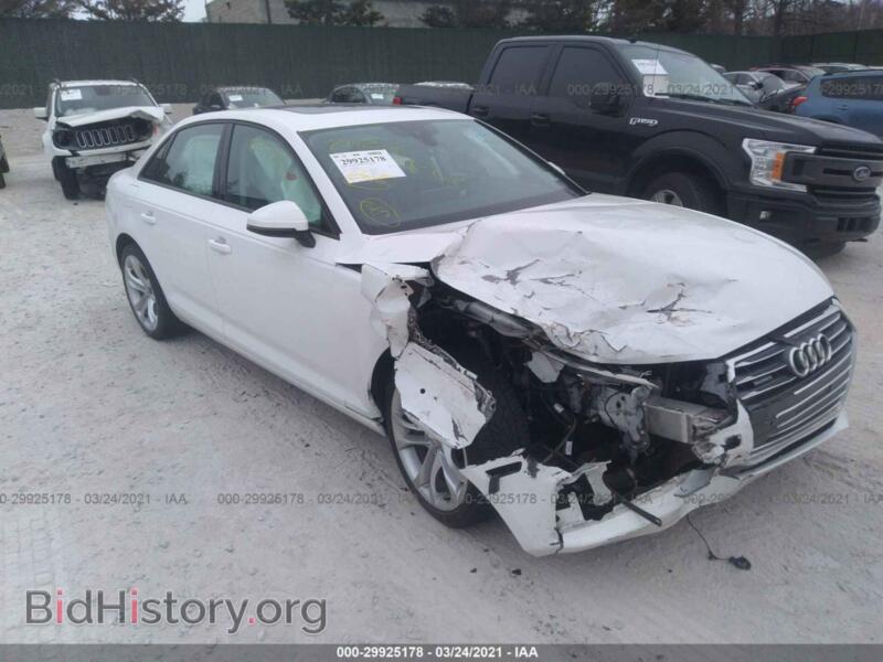 2017 Audi A4 Premium (VIN WAUANAF43HN007686) — photo 1 of 10, IAAI, damage: front end