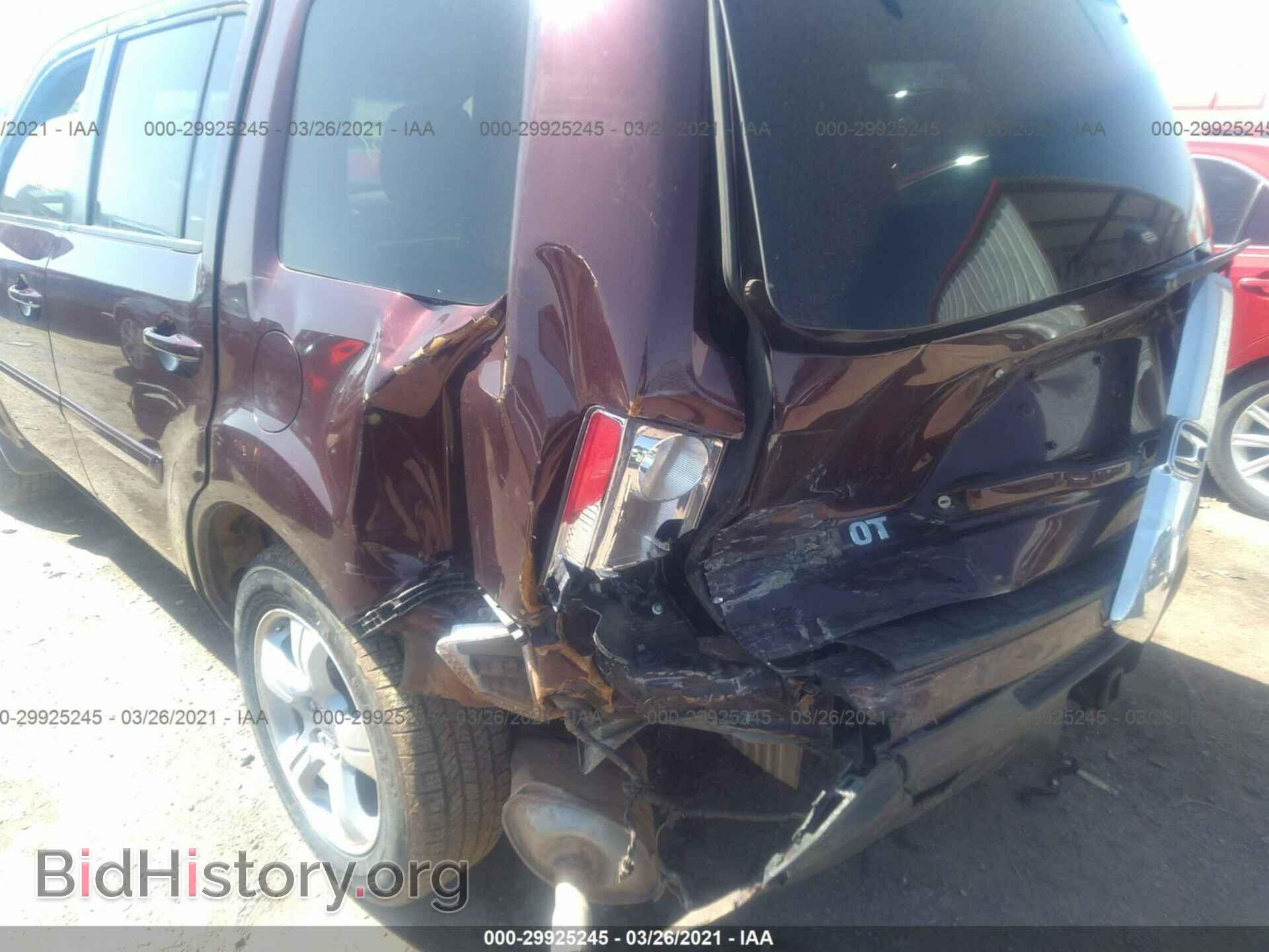 2012 HONDA PILOT - VIN: 5FNYF3H50CB036862 - Фото 6