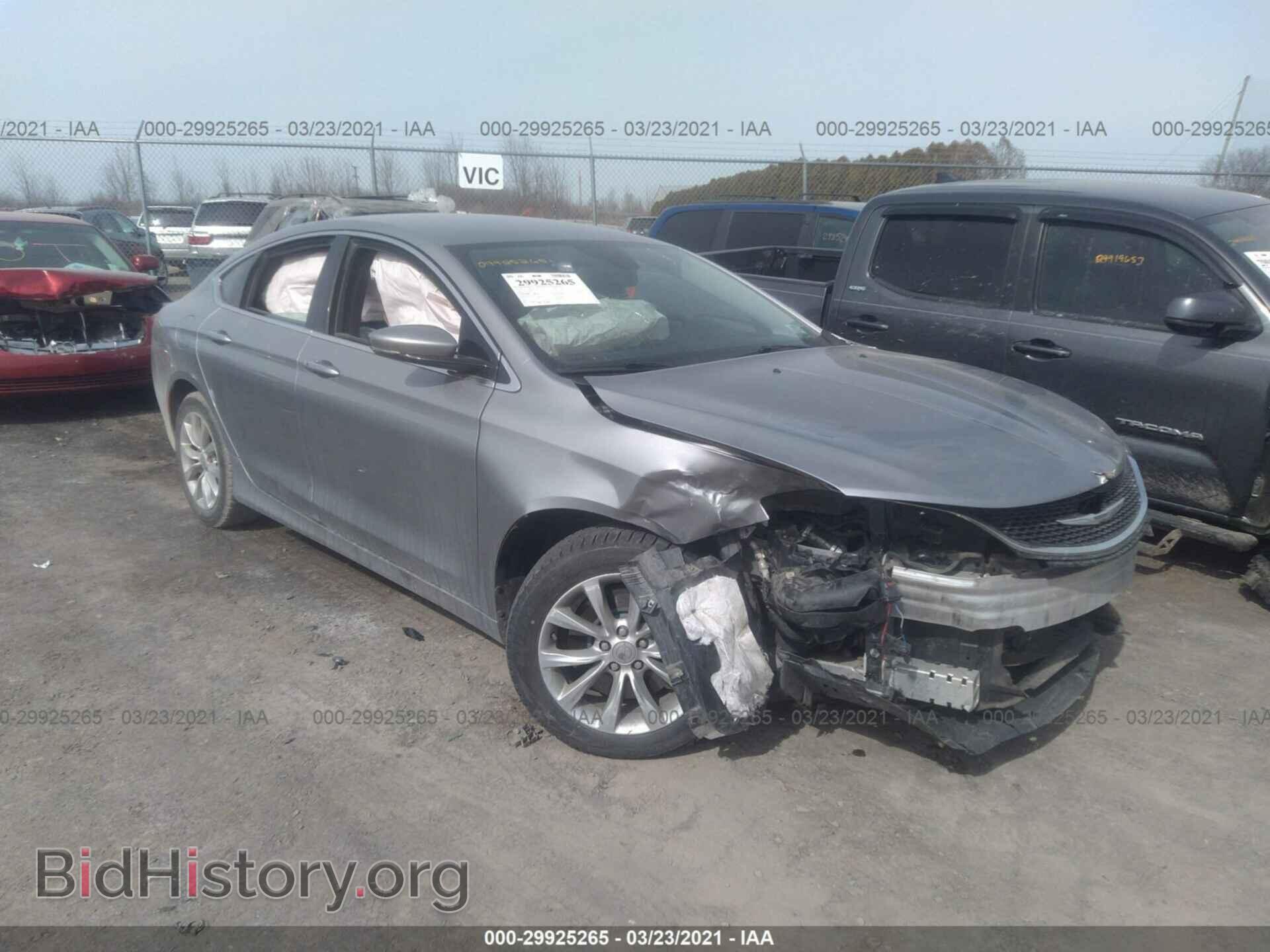 Photo 1C3CCCCG8FN519733 - CHRYSLER 200 2015