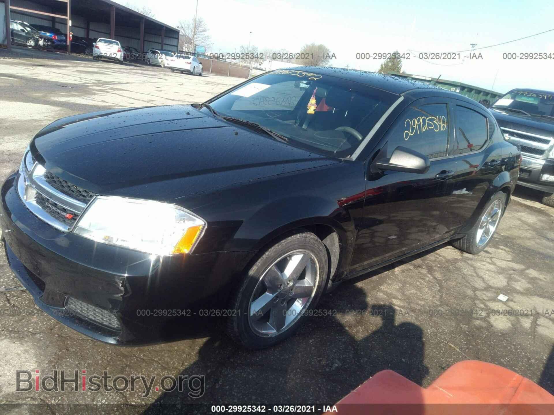 2013 DODGE AVENGER - VIN: 1C3CDZAB6DN535143 - Фото 2