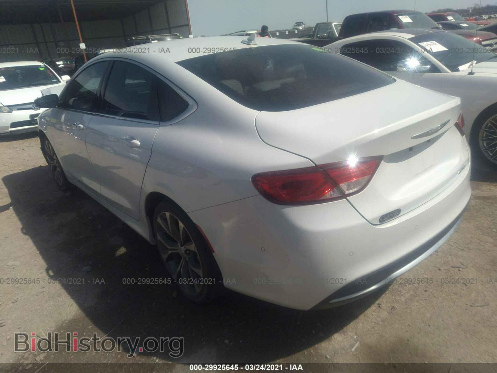 2015 CHRYSLER 200 - VIN: 1C3CCCCB7FN566949 - Фото 3
