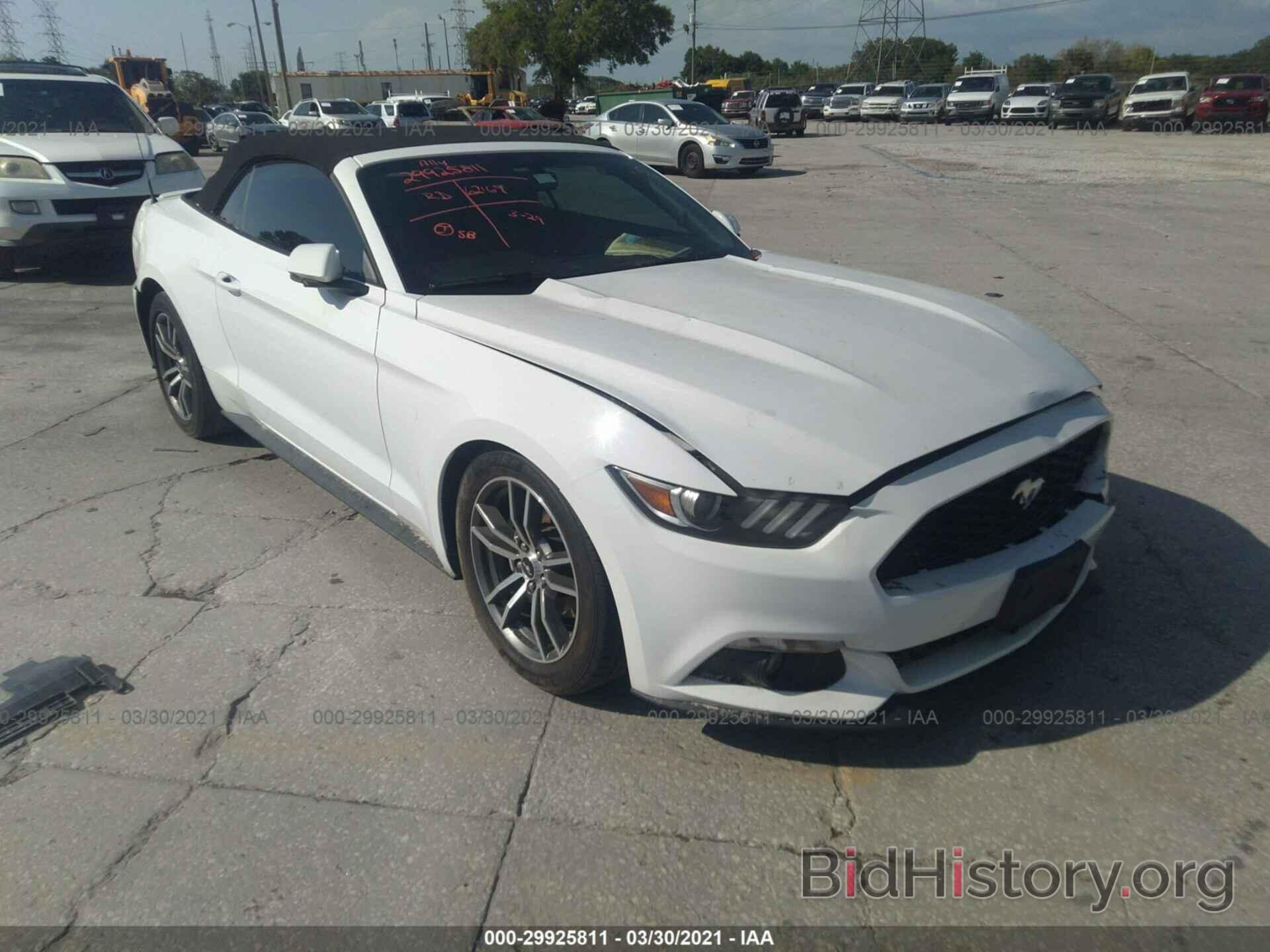Photo 1FATP8UH4H5205980 - FORD MUSTANG 2017