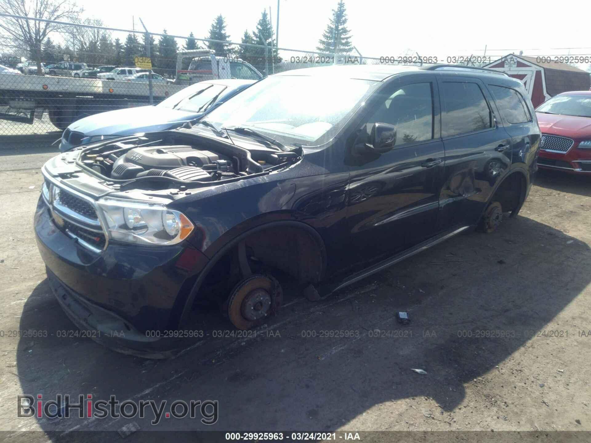2012 DODGE DURANGO - VIN: 1C4RDJAG6CC242324 - Photo 2