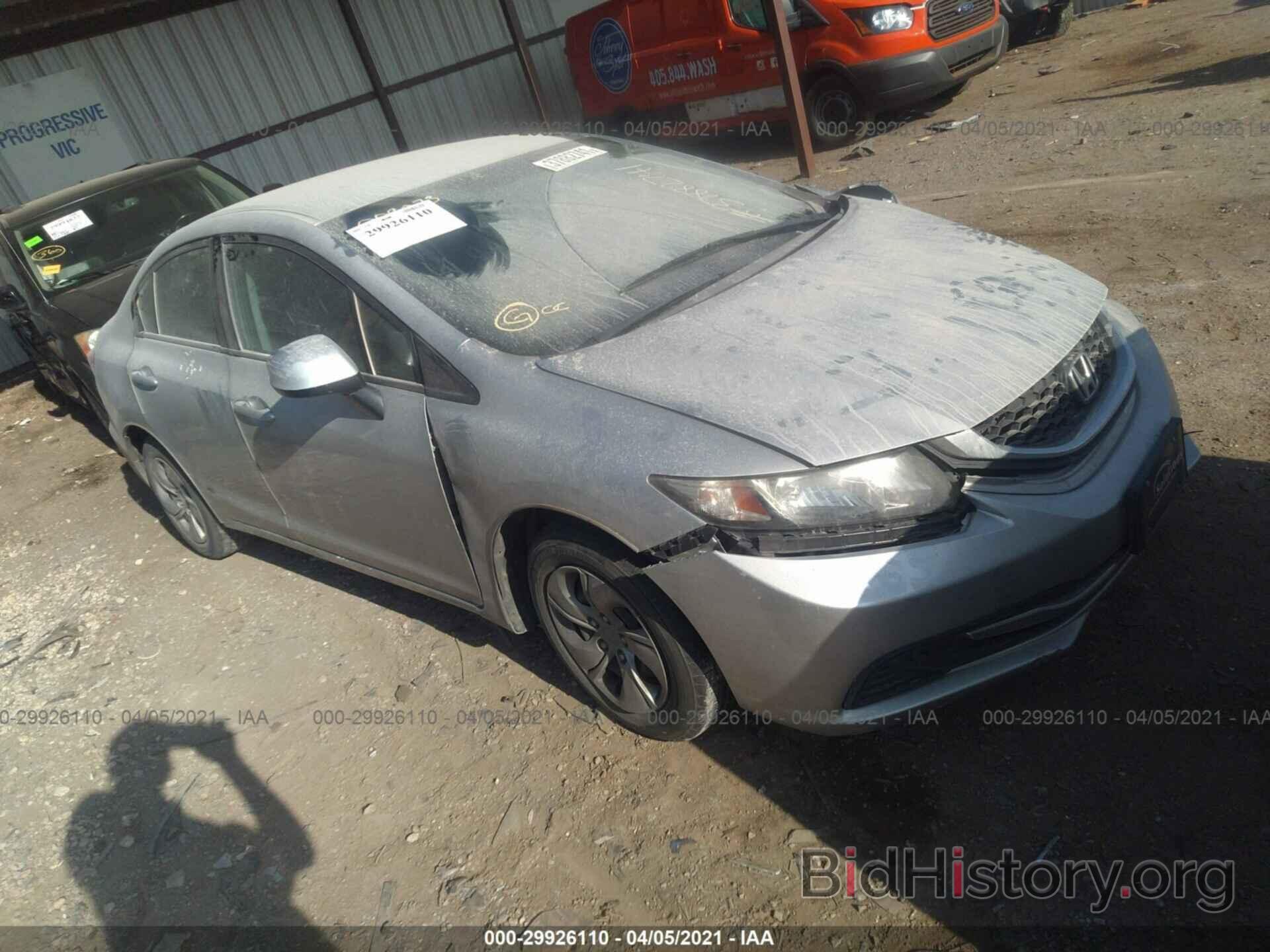 Photo 19XFB2F54DE009073 - HONDA CIVIC SDN 2013